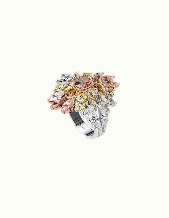 De Beers De Beers Landers Radiance Cluster Ring