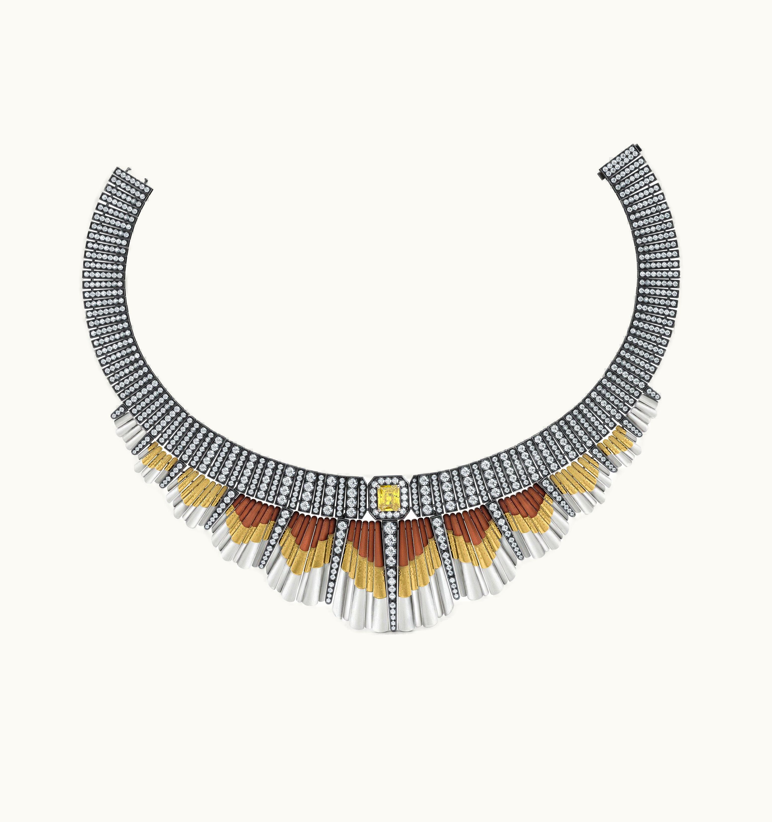 De Beers De Beers Light Rays Collar Necklace