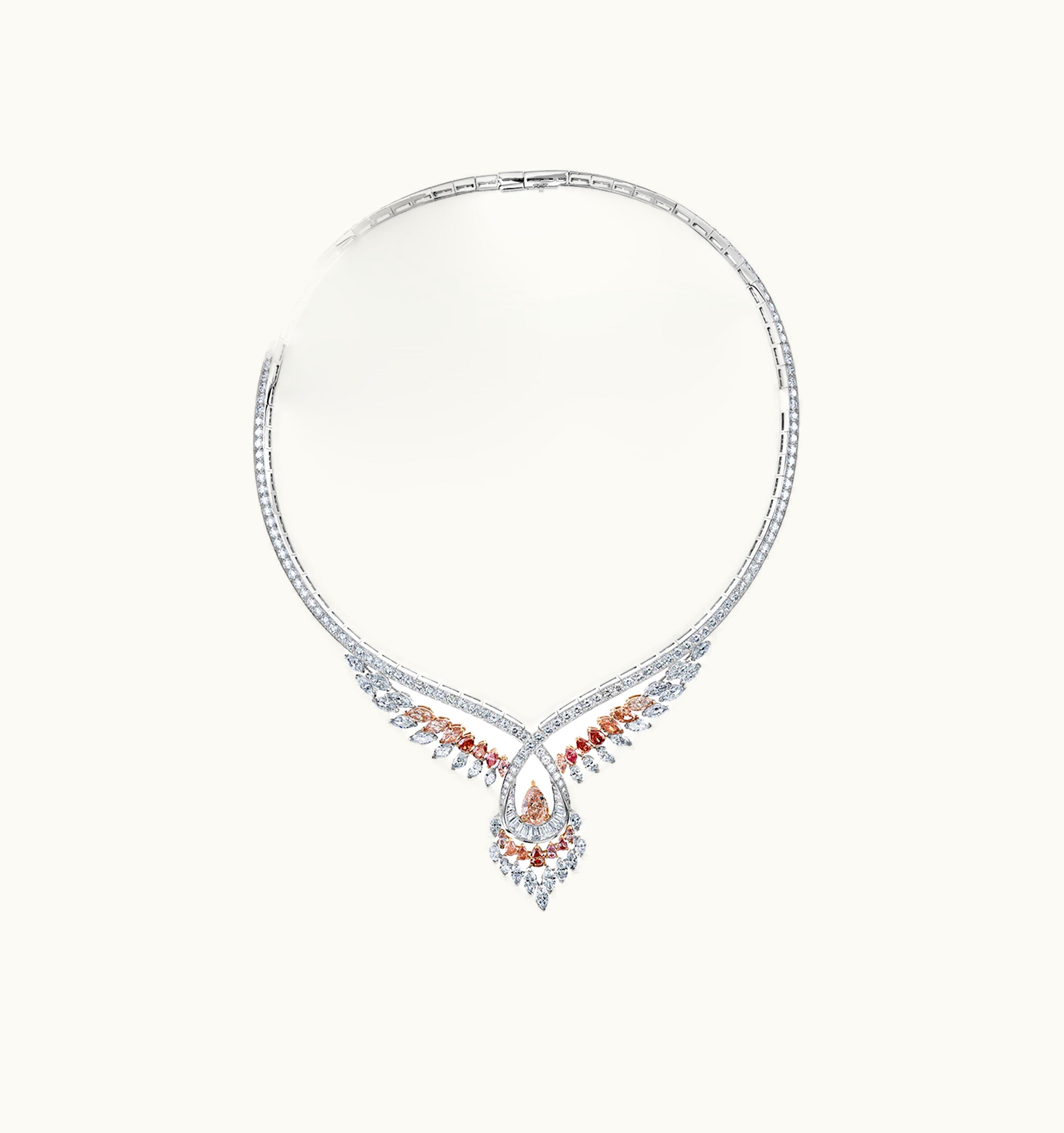 De Beers De Beers Portraits Of Nature By De Beers, Greater Flamingo Necklace