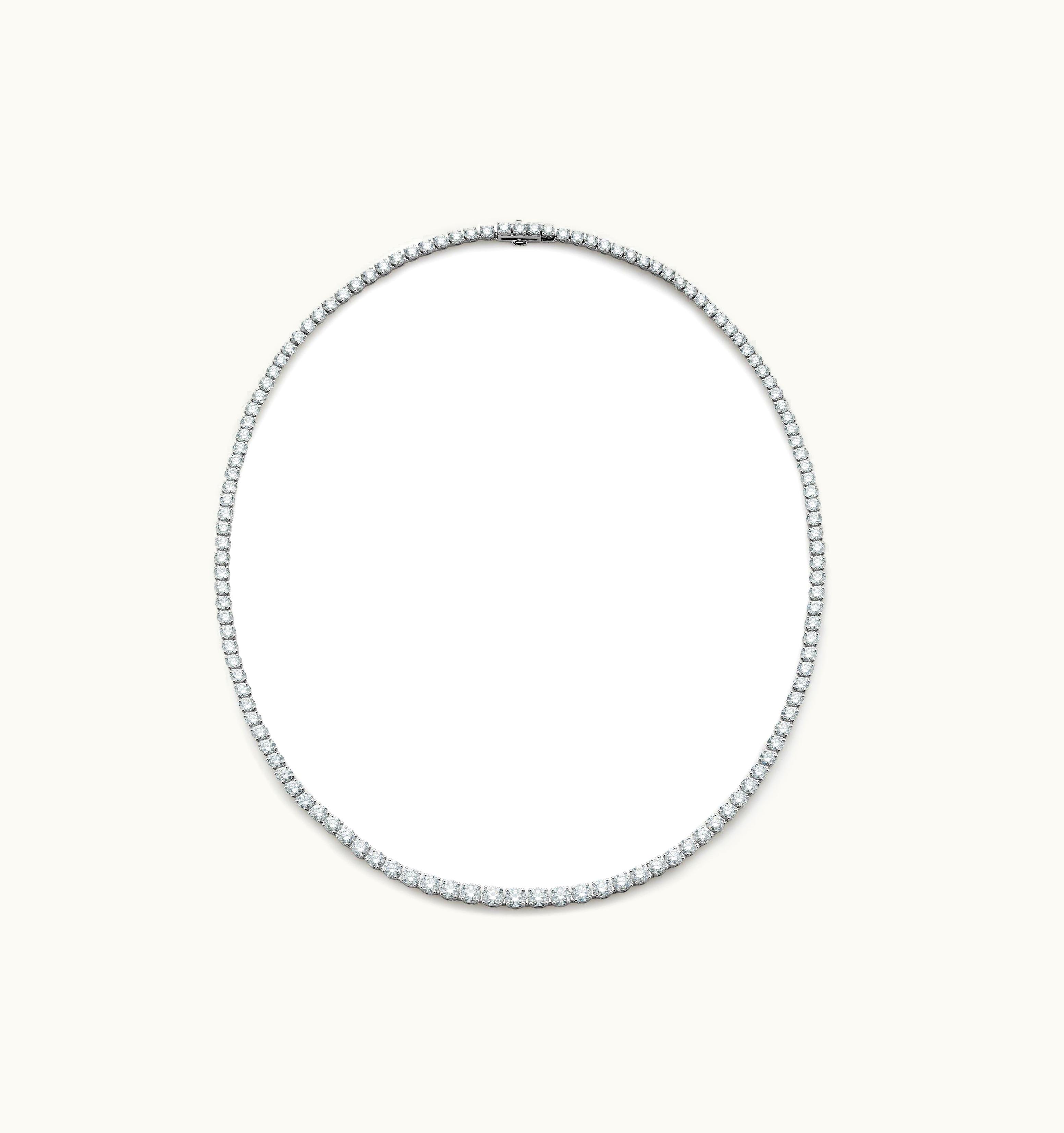 De Beers De Beers DB Classic Eternity Line Round Brilliant Diamond Necklace UZ0178362