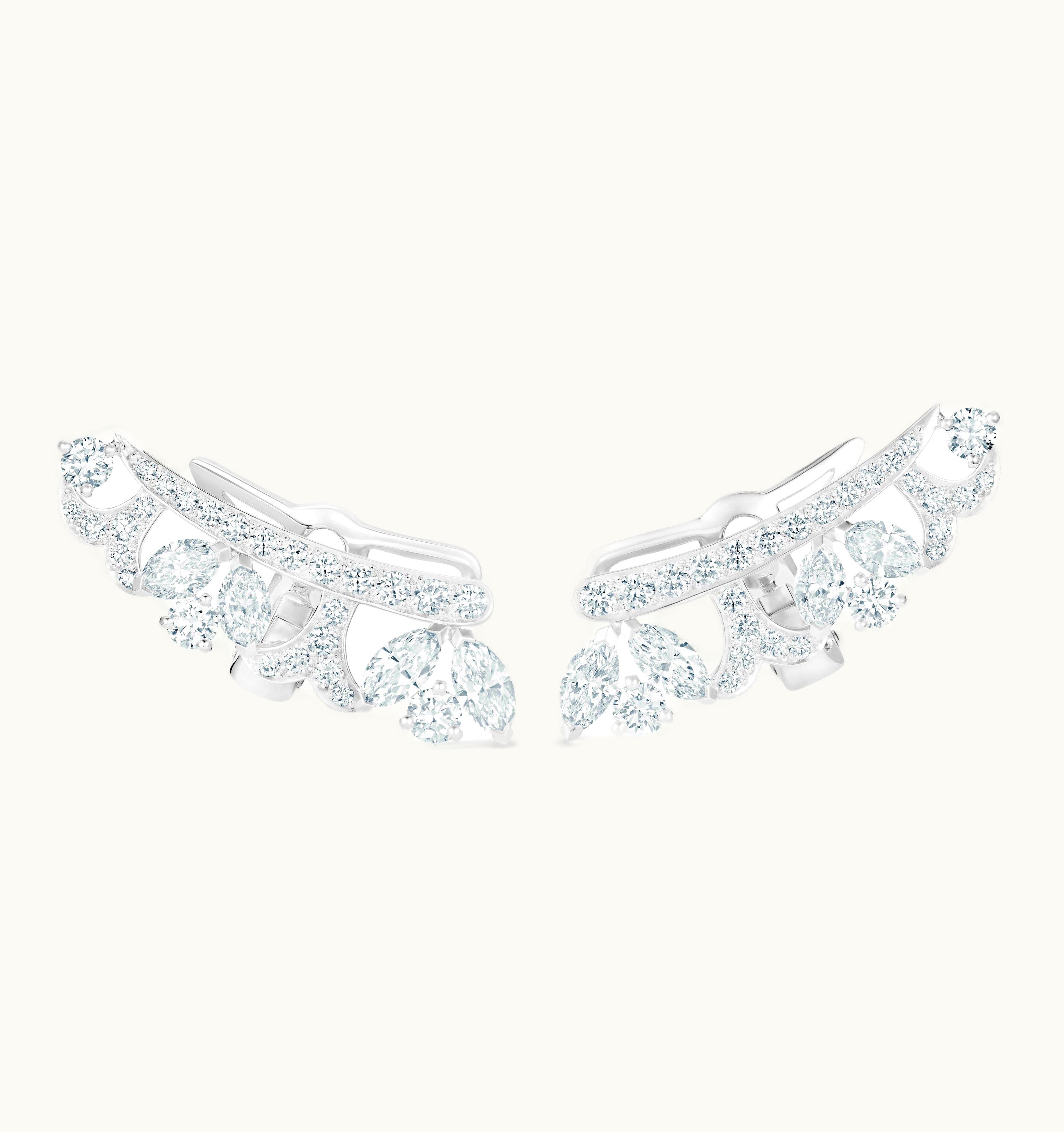 De Beers De Beers Ellesmere Treasure Climber Earrings