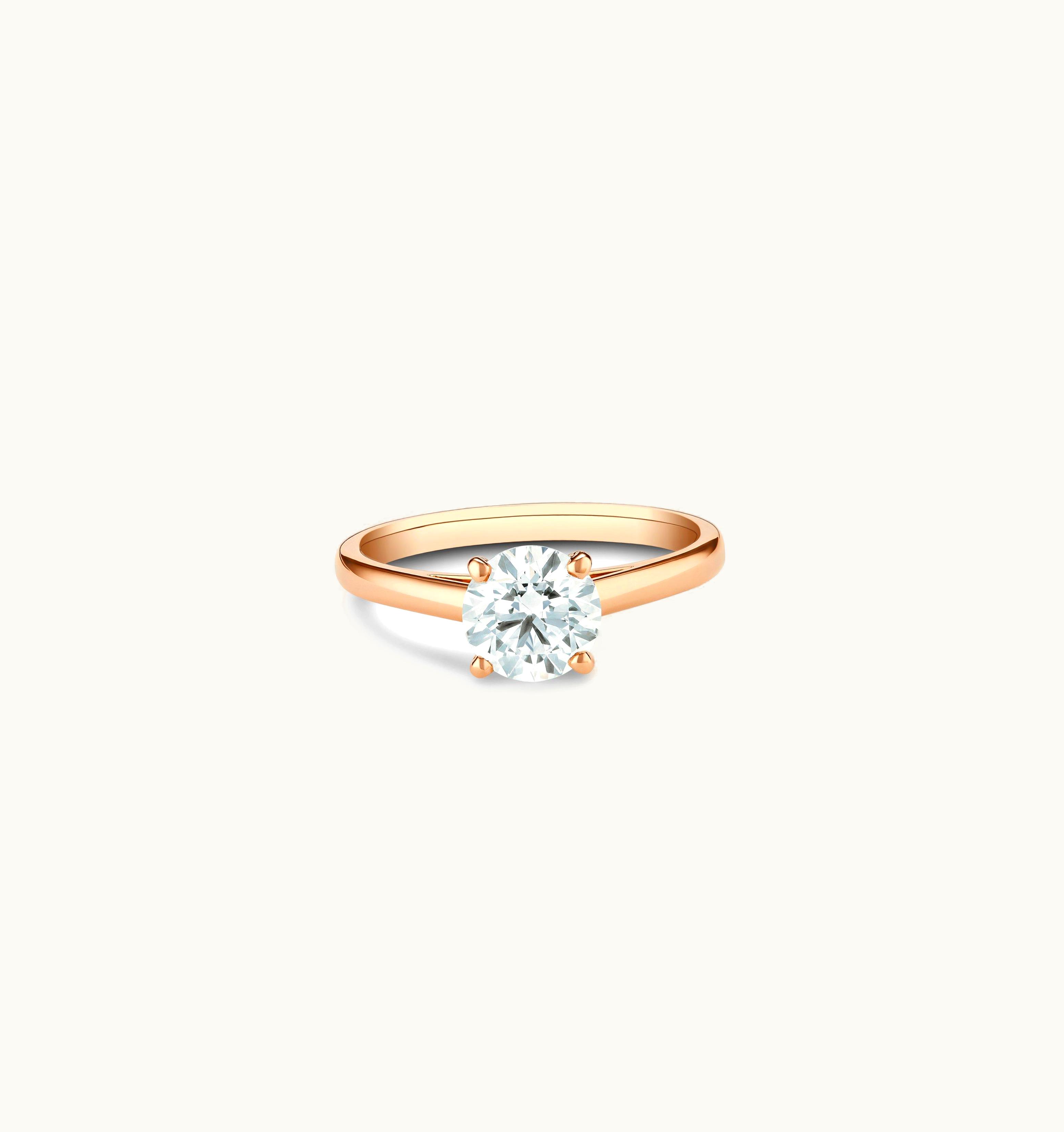 De Beers De Beers DB Classic Round Brilliant Diamond Ring UZ0178451
