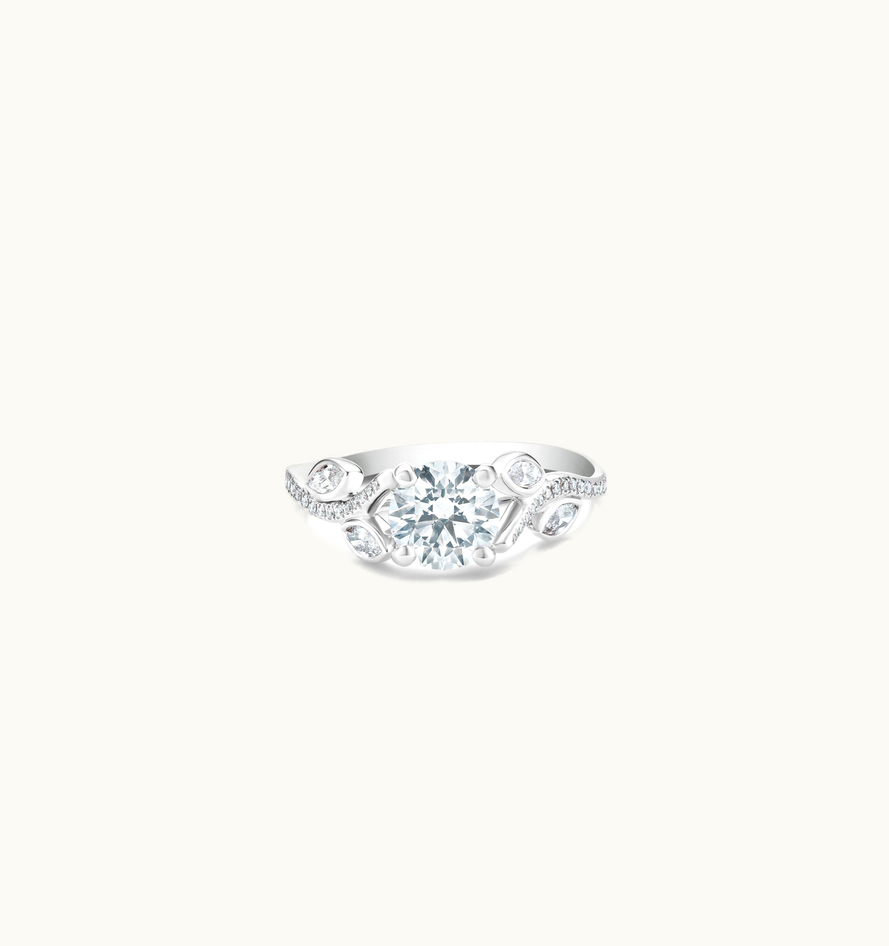 De Beers De Beers Adonis Rose Round Brilliant Diamond Ring UZ0178483
