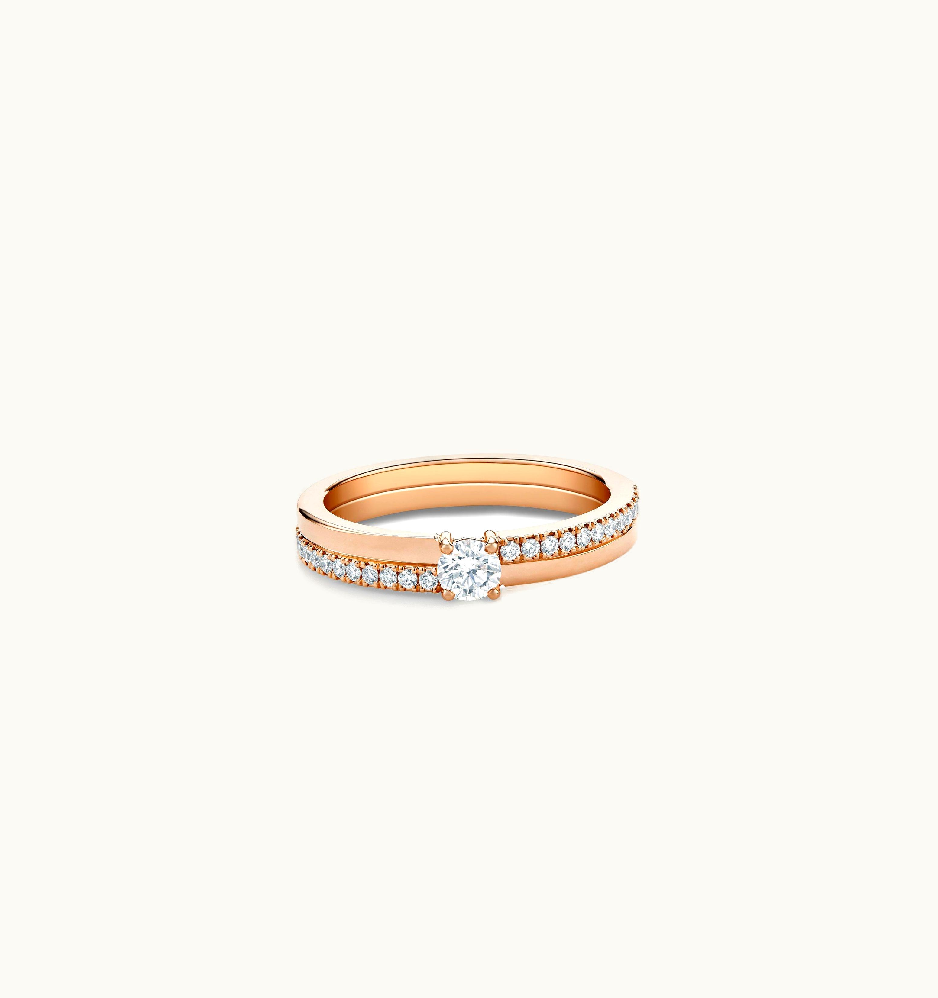 De Beers De Beers The Promise Small Round Brilliant Diamond Ring UZ0178490
