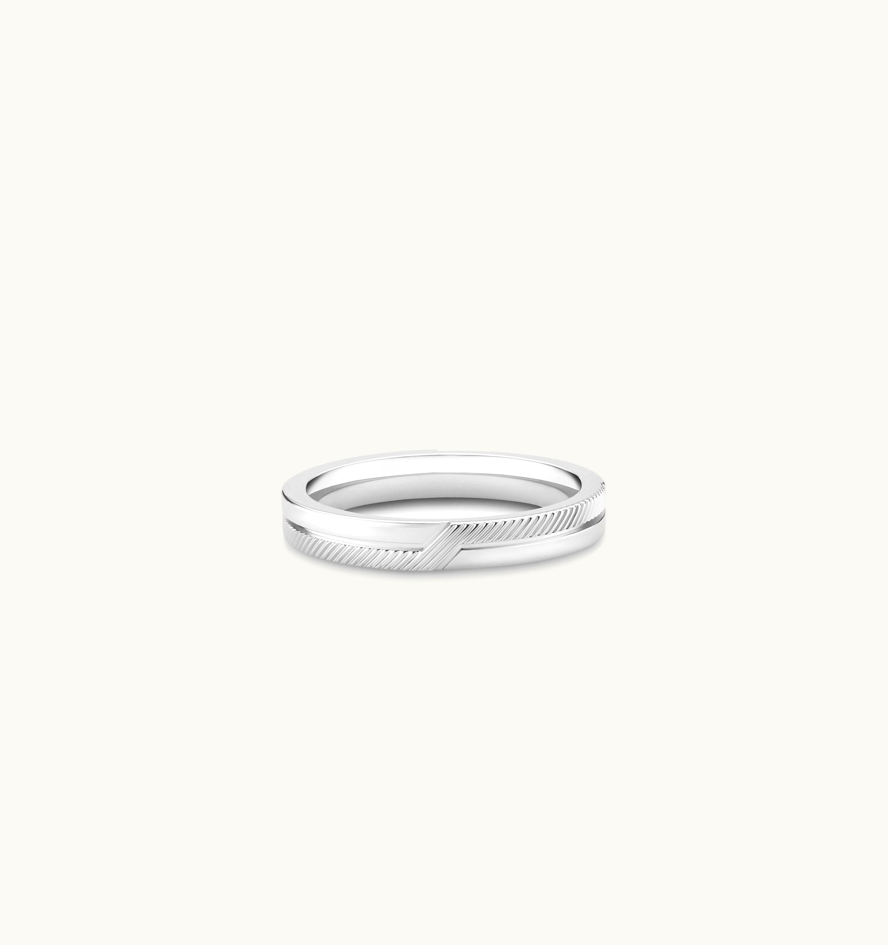 De Beers De Beers The Promise Band In White Gold UZ0178504