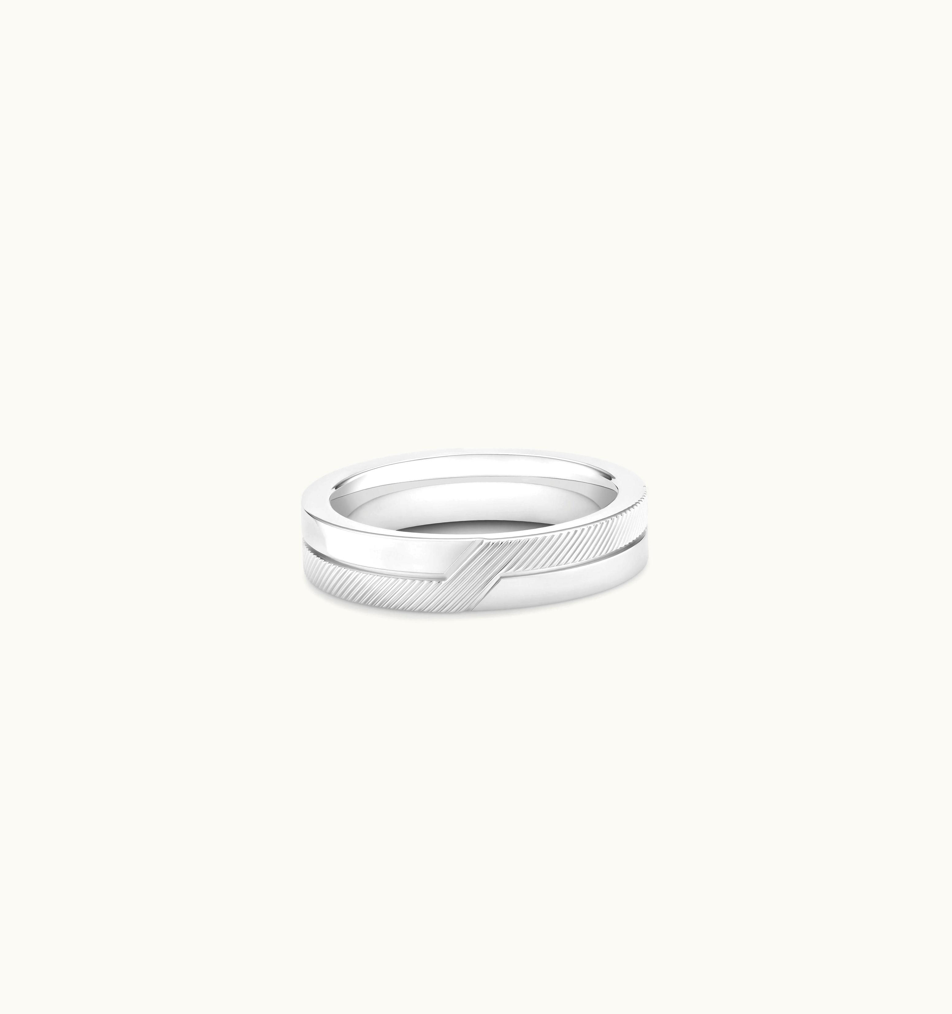 De Beers De Beers The Promise Band In White Gold UZ0178505