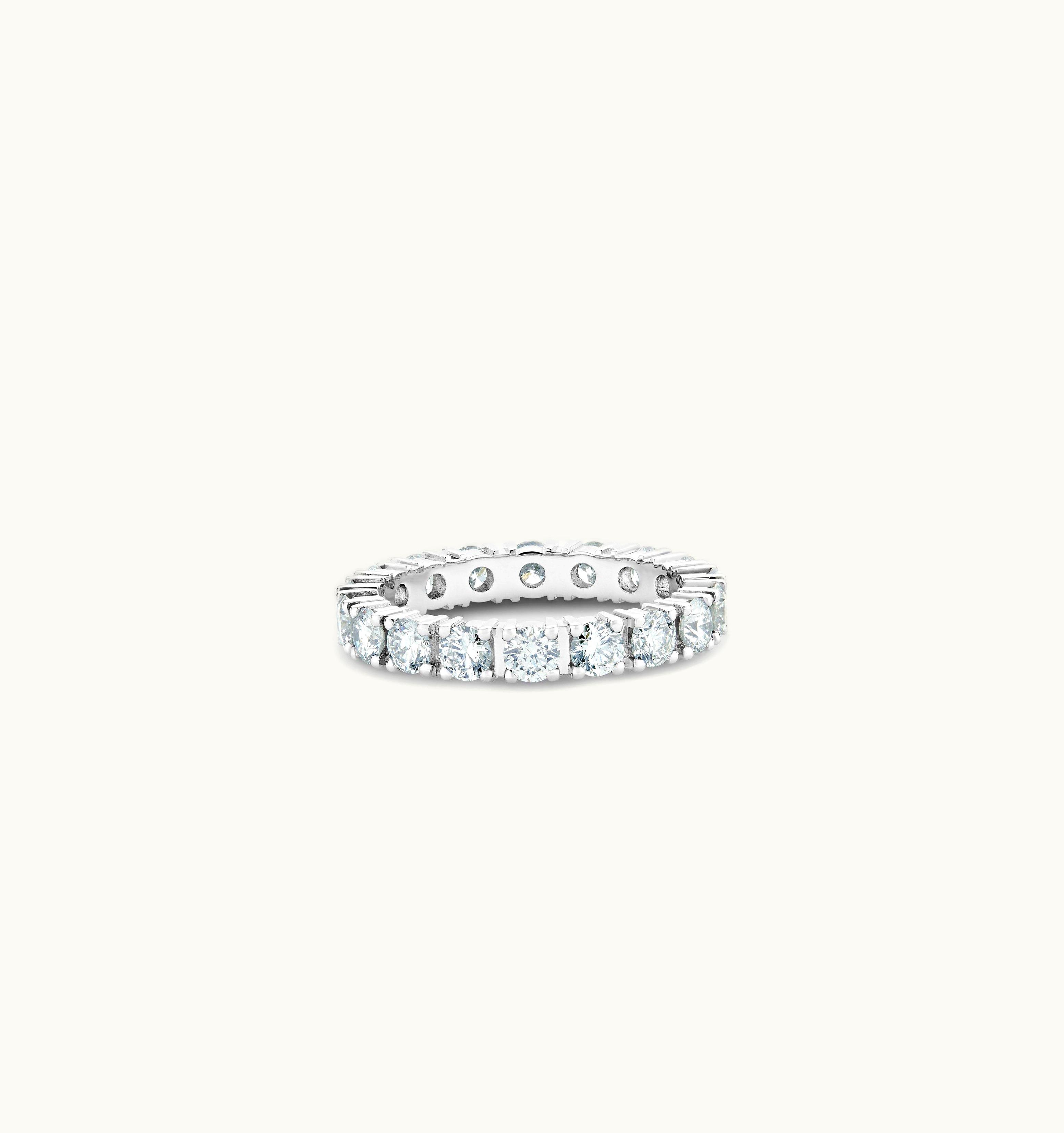 De Beers De Beers DB Classic Eternity Band In Platinum UZ0178532