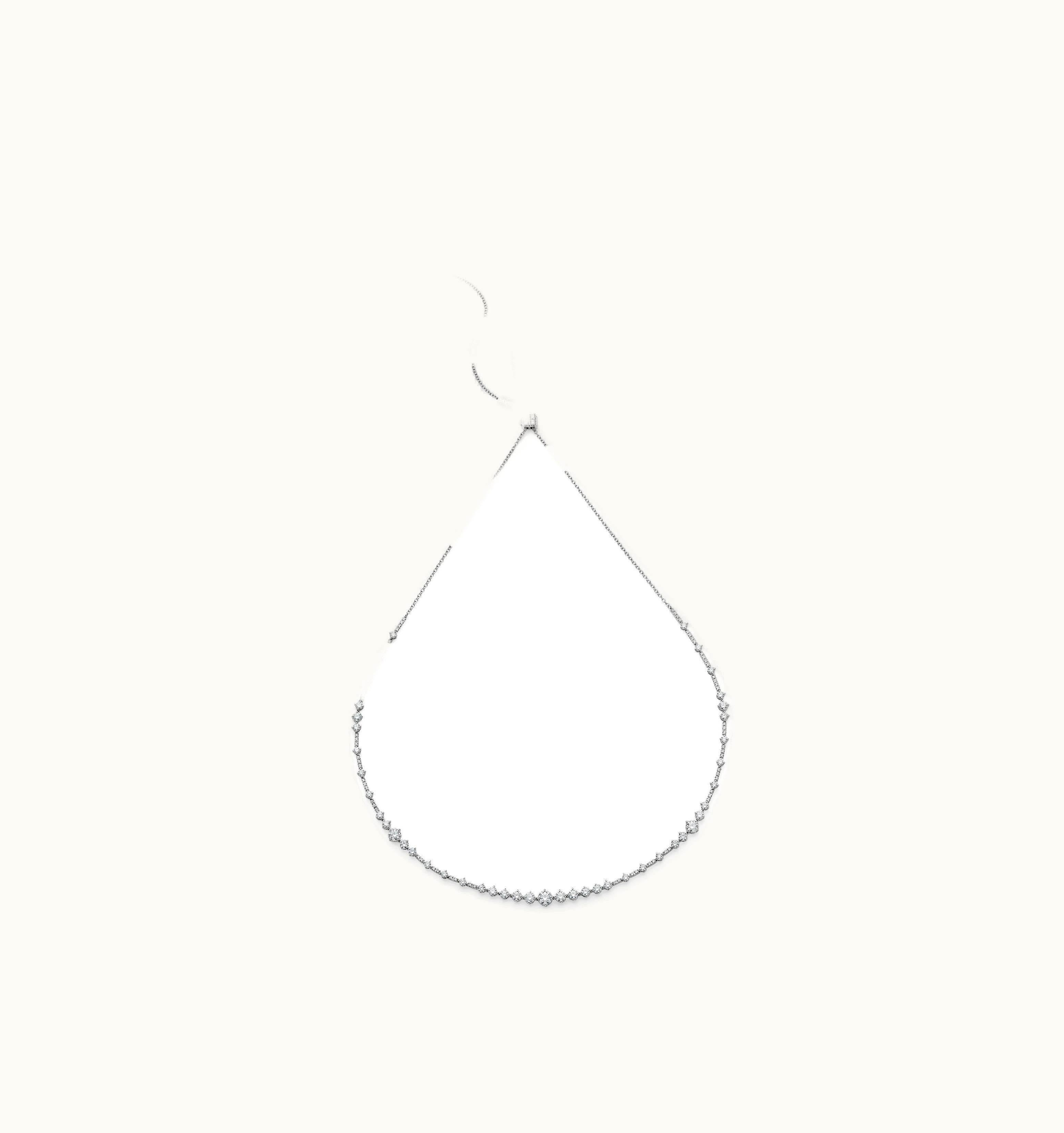 De Beers De Beers Arpeggia Choker & Headband In White Gold