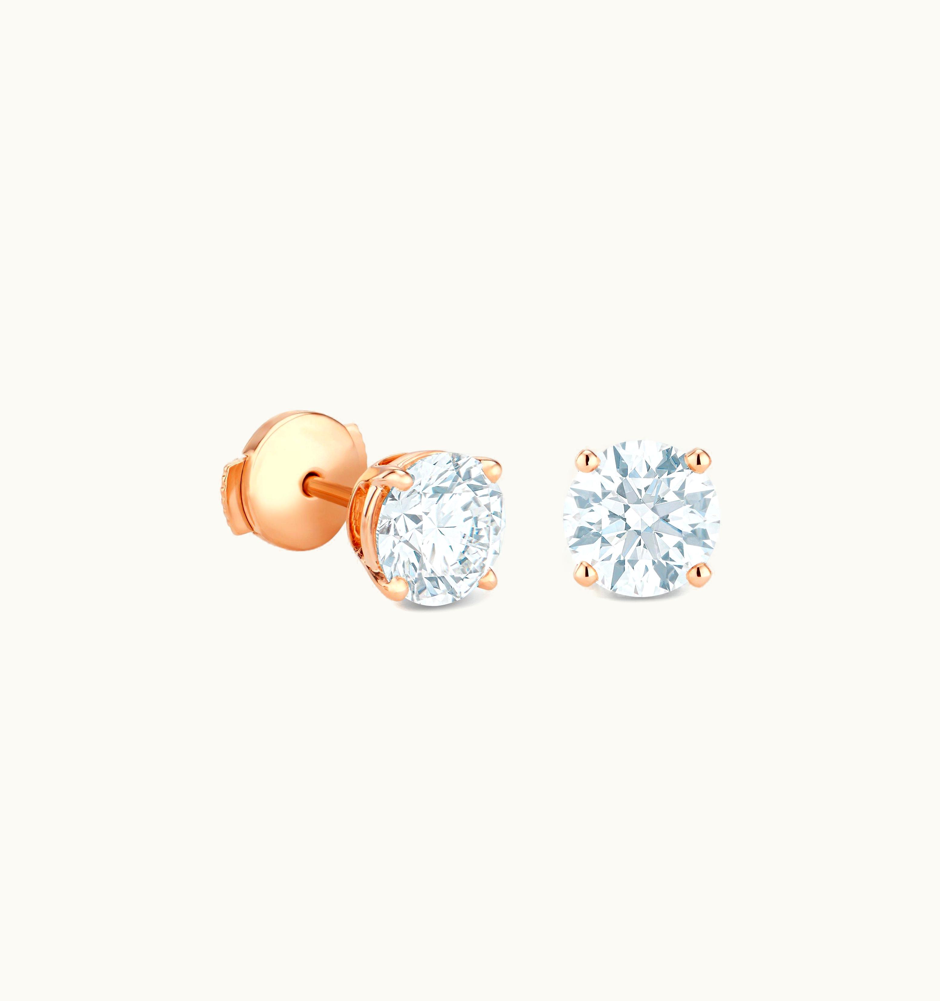 De Beers De Beers DB Classic Round Brilliant Diamond Studs UZ0178563