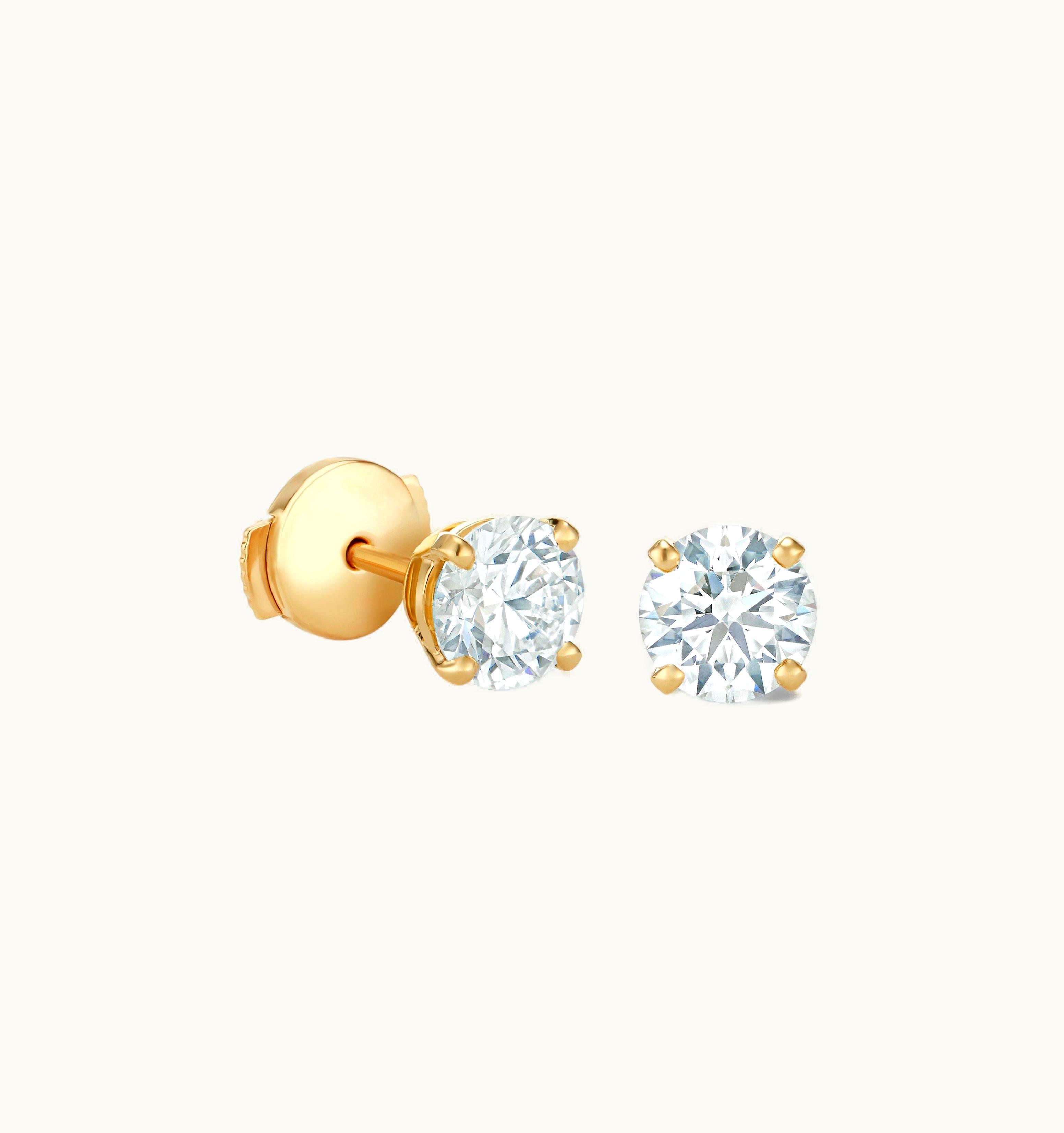 De Beers De Beers DB Classic Round Brilliant Diamond Studs UZ0178565