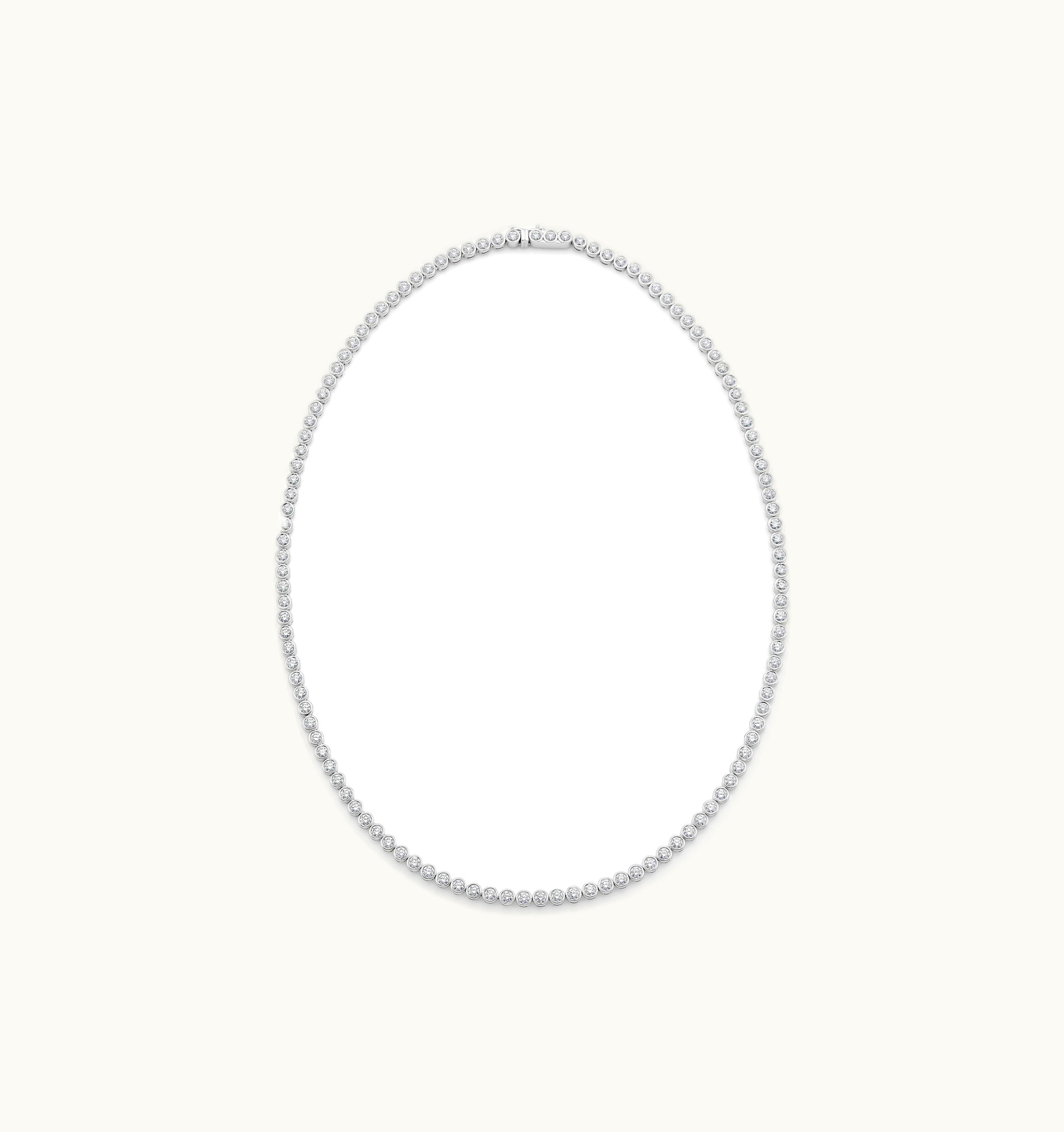 De Beers De Beers DB Classic Eternity Line Round Brilliant Diamond Necklace UZ0178577