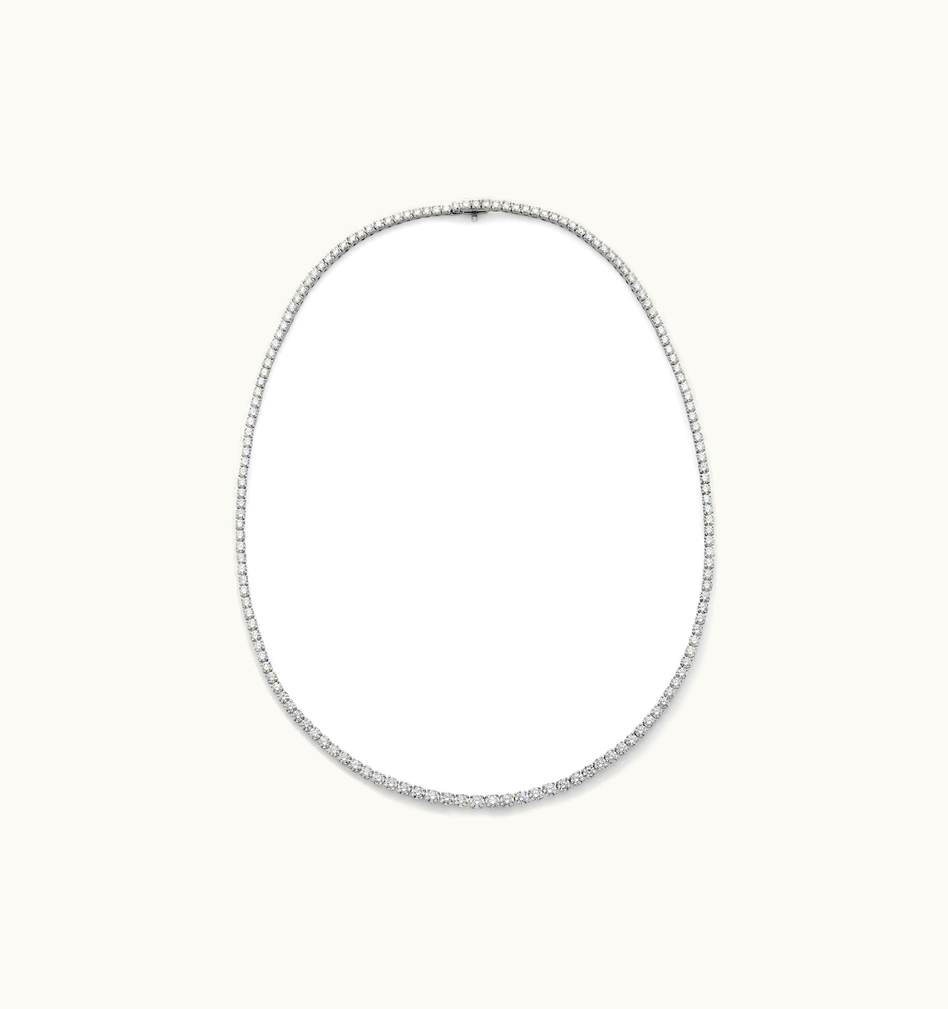 De Beers De Beers DB Classic Eternity Line Round Brilliant Diamond Necklace UZ0178595