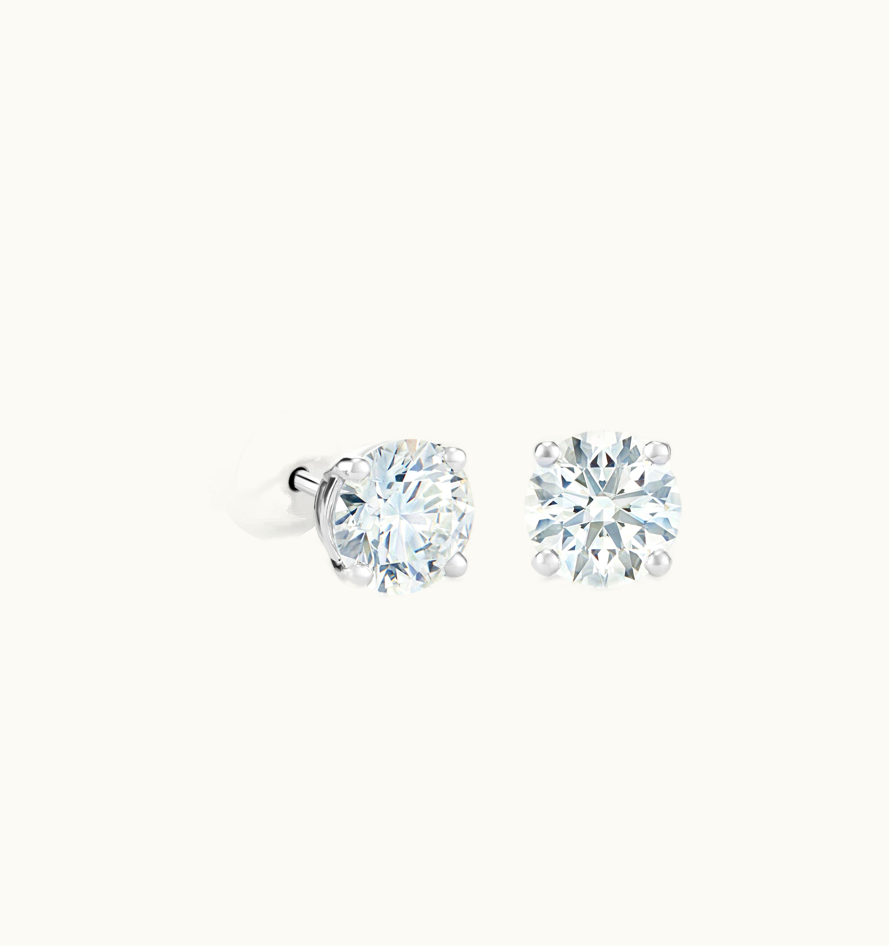 De Beers De Beers DB Classic Round Brilliant Diamond Studs UZ0178597