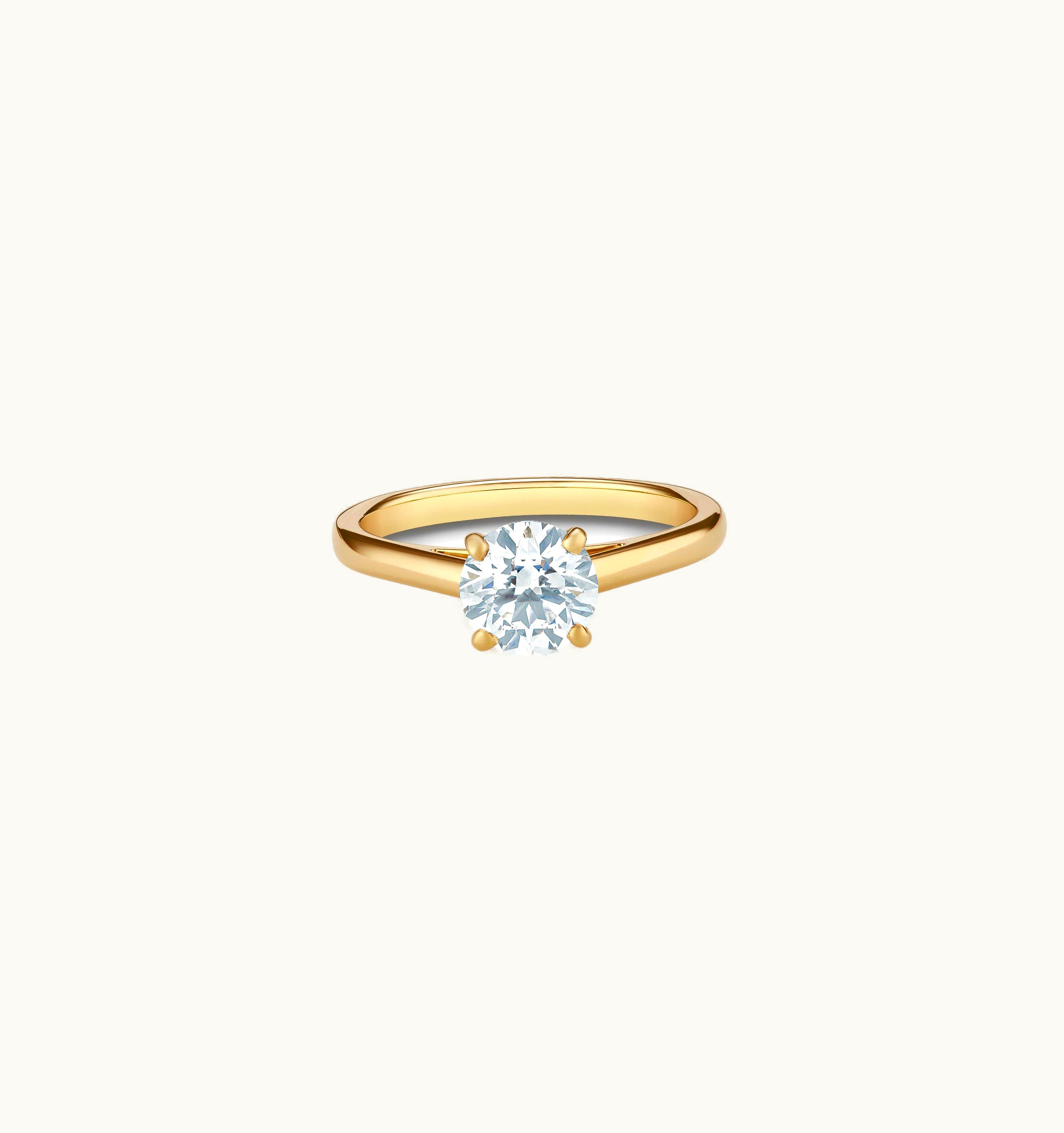 De Beers De Beers DB Classic Round Brilliant Diamond Ring UZ0178615