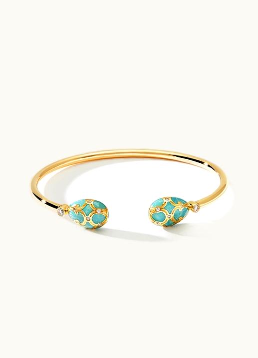 Faberge Faberge Frédéric Zaavy Gold Diamond & Gemstone Bracelet