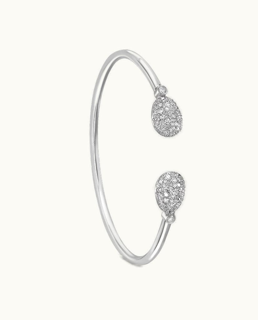Faberge Faberge Emotion White Gold Diamond Open Bracelet