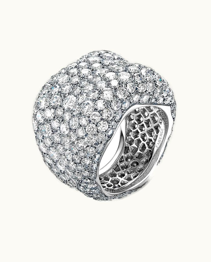 Faberge Faberge Emotion White Gold Diamond Grande Ring