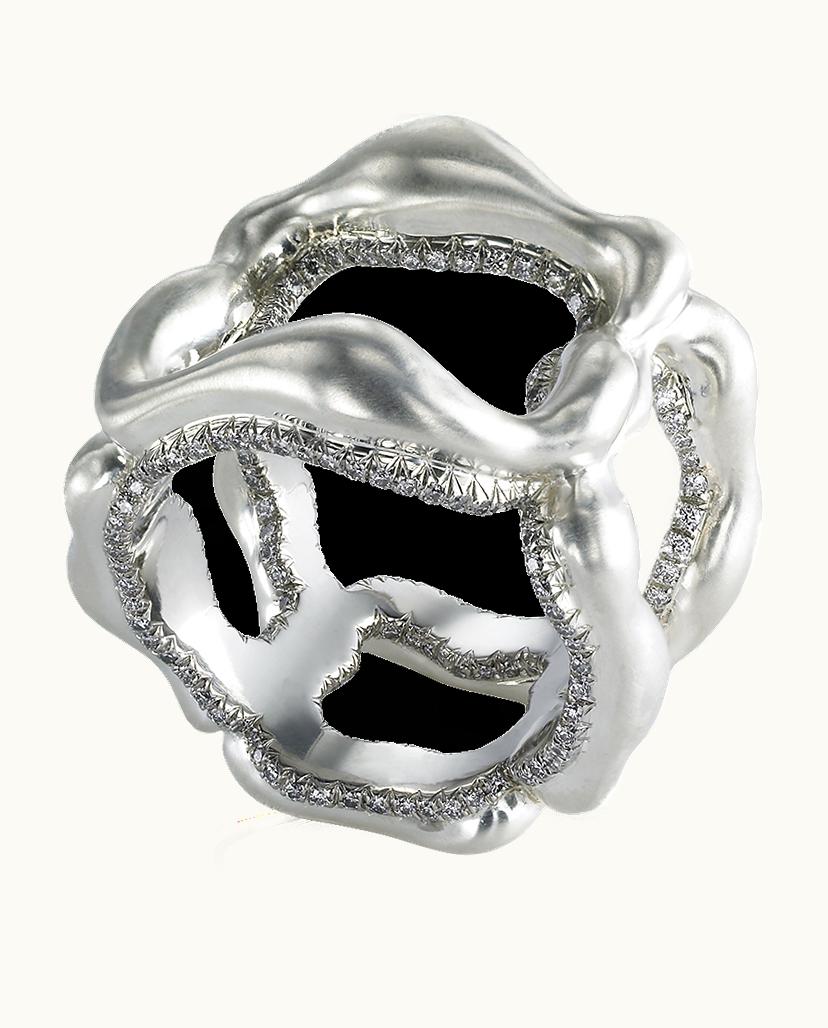 Faberge Faberge Frédéric Zaavy Gypsy Platinum & Yellow Gold Diamond Ring