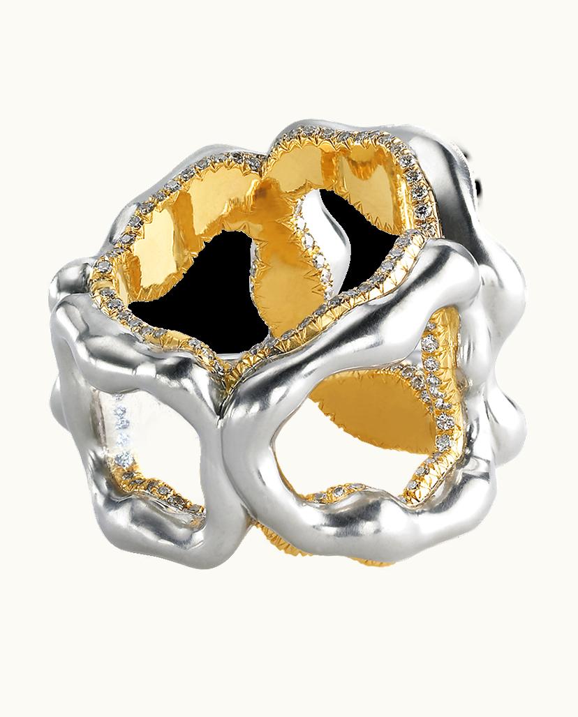 Faberge Faberge Frédéric Zaavy Gypsy Platinum & White Gold Diamond Ring