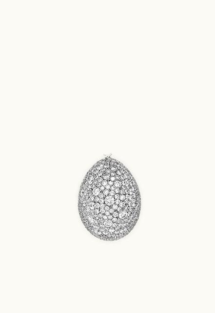 Faberge Faberge Emotion White Gold Diamond Egg Pendant