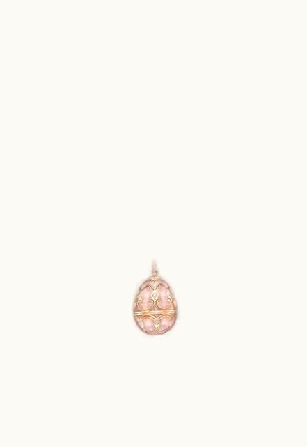 Faberge Faberge Fabergé Imperial ImpéRatrice Rose Gold Diamond Set Egg Pendant