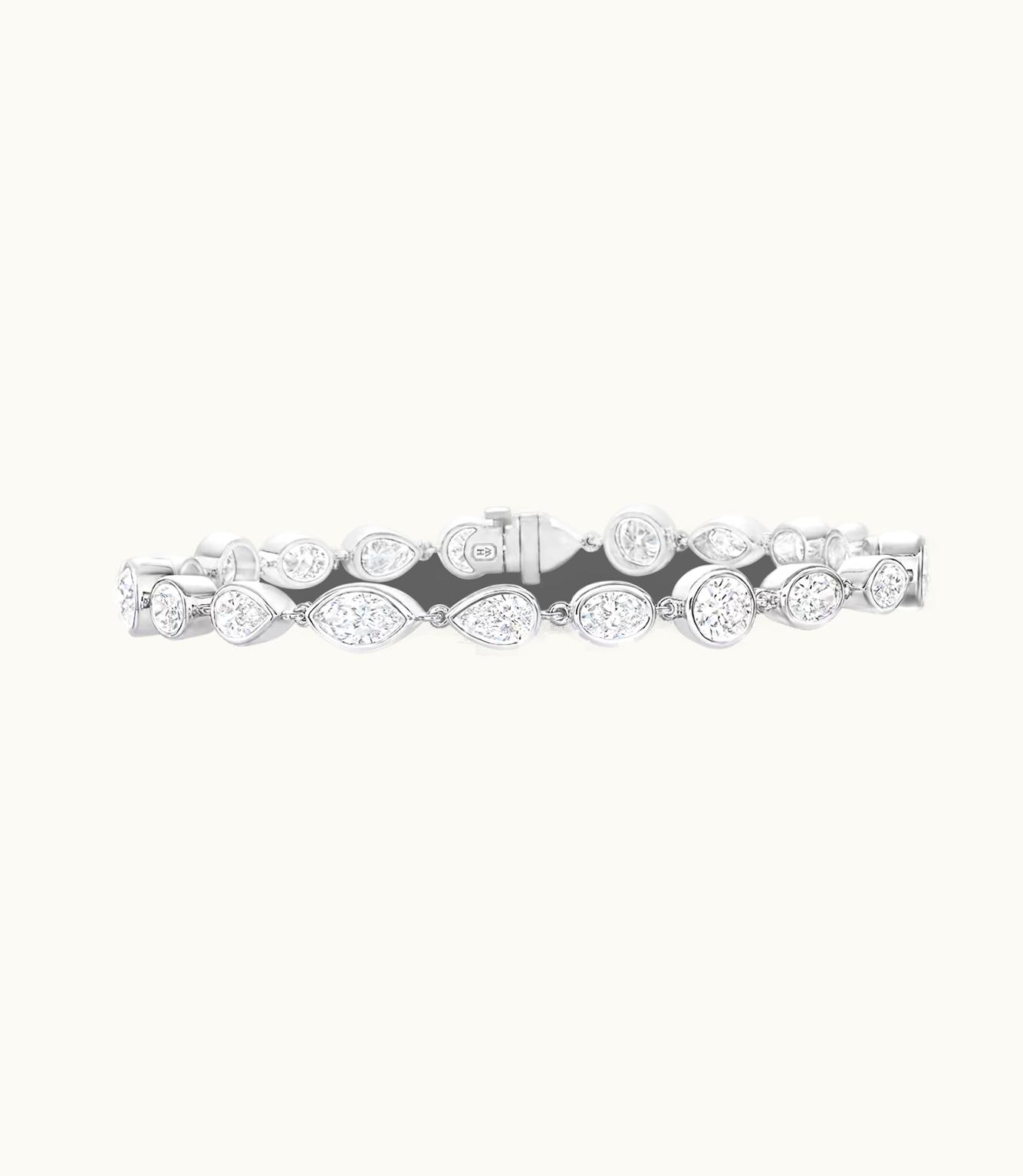 Harry Winston Harry Winston Bezel-Set Diamond Bracelet
