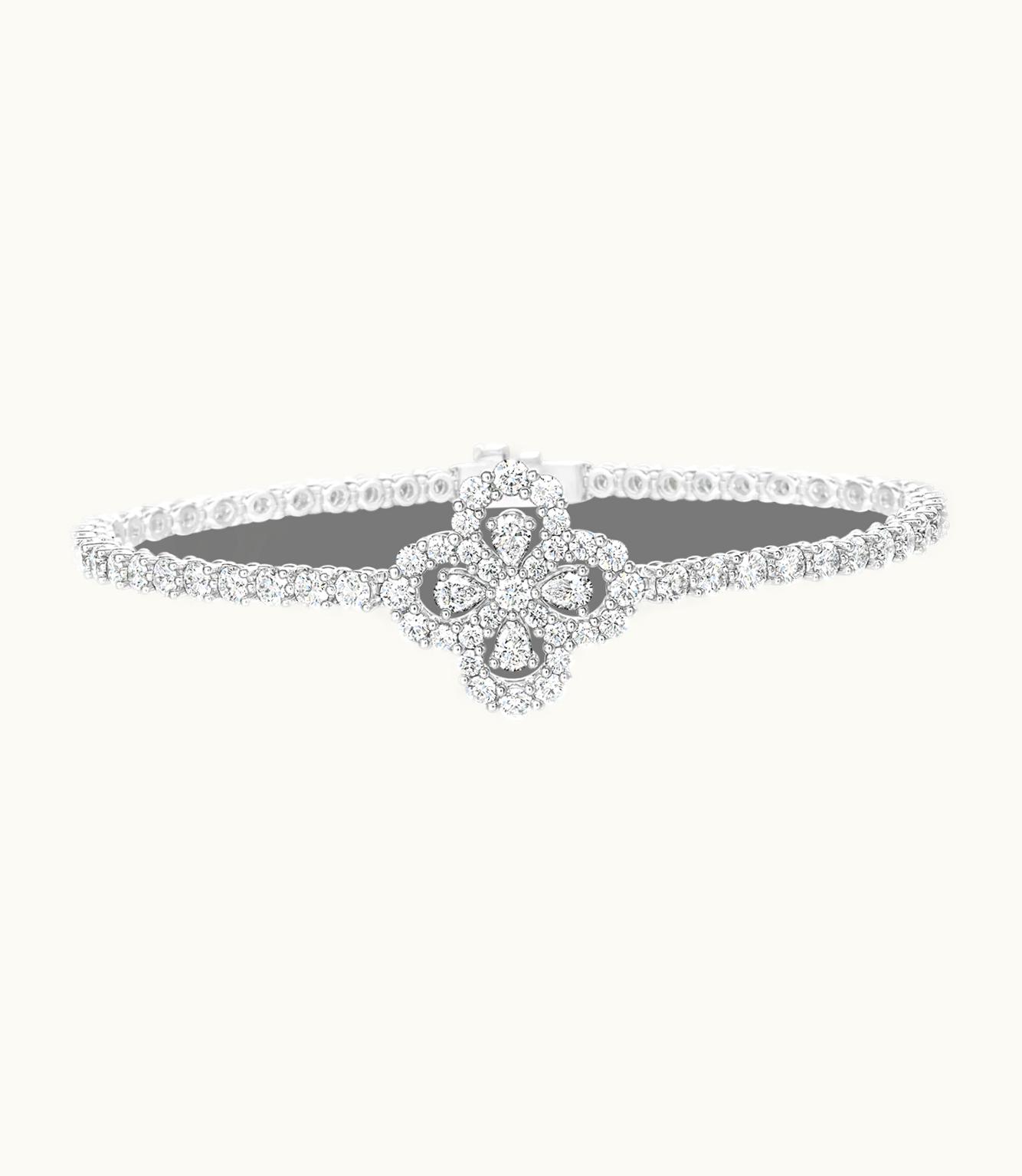 Harry Winston Harry Winston Diamond Loop Full Motif Diamond Bracelet