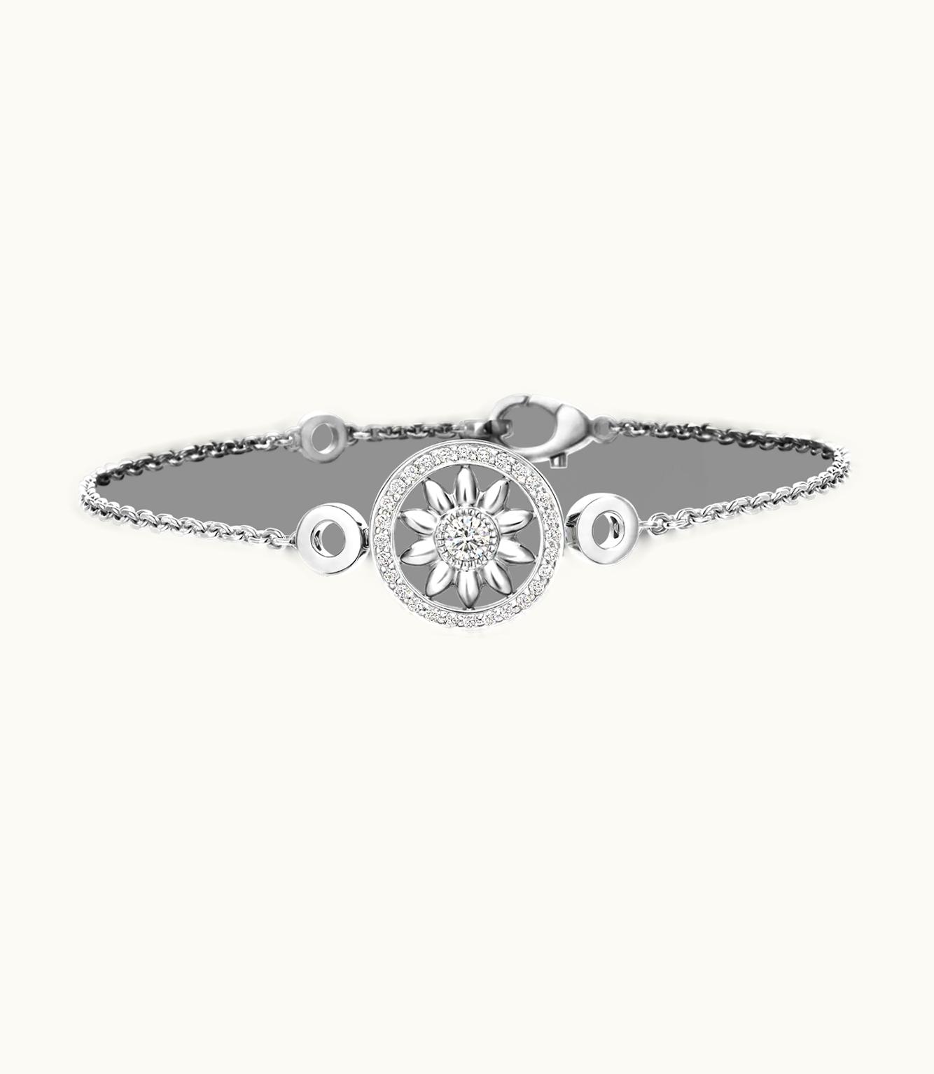 Harry Winston Harry Winston Gates Platinum Diamond Bracelet