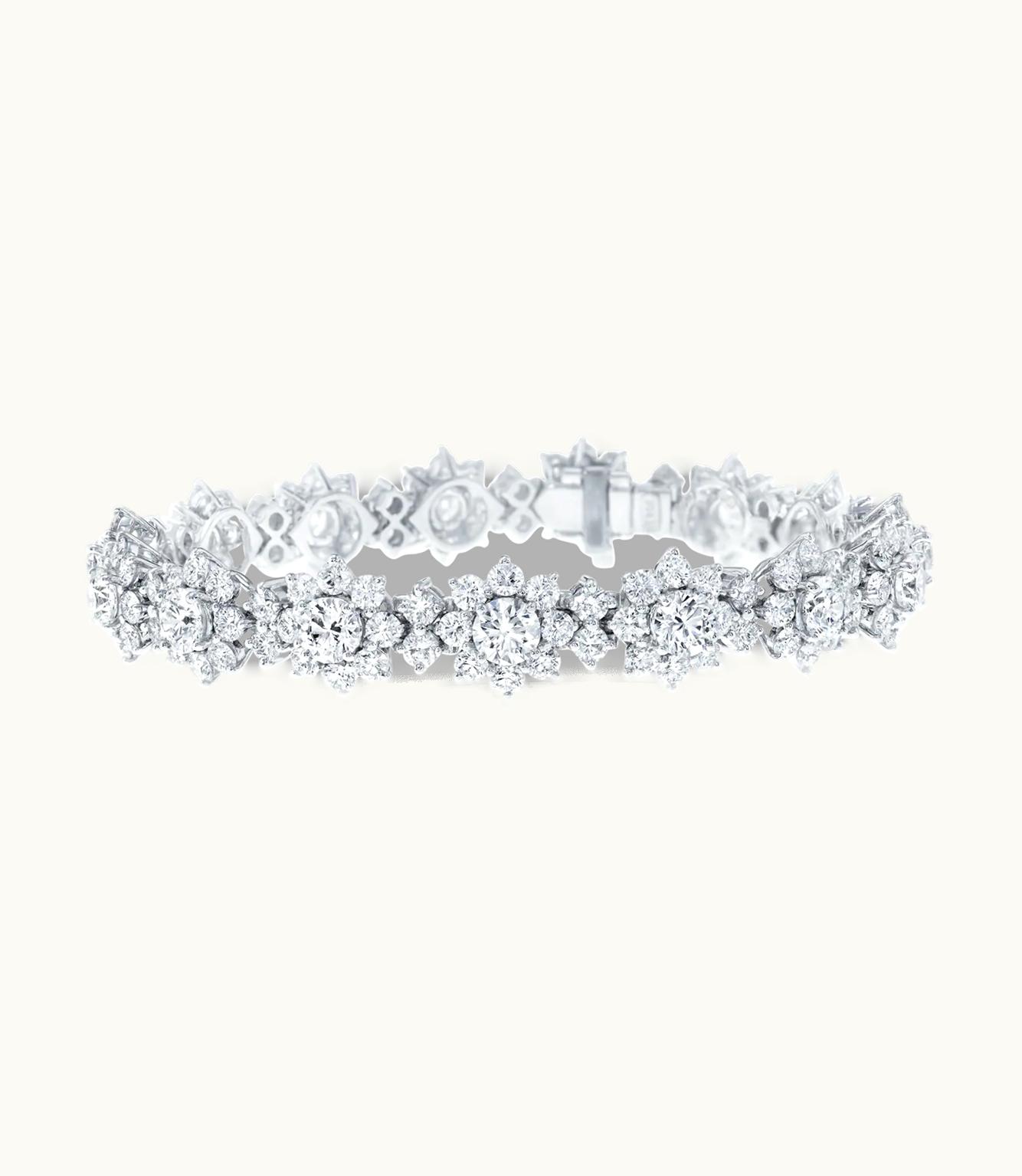Harry Winston Harry Winston Sunflower Large Diamond Bracelet