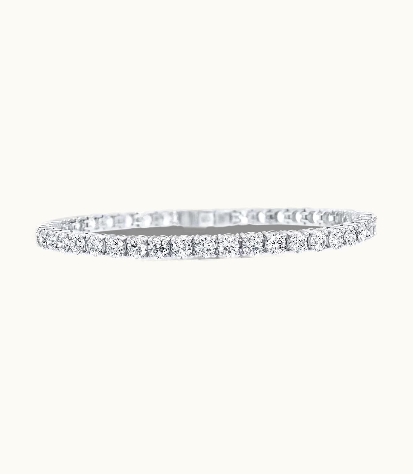 Harry Winston Harry Winston Round Brilliant Diamond Tennis Bracelet UZ0178961