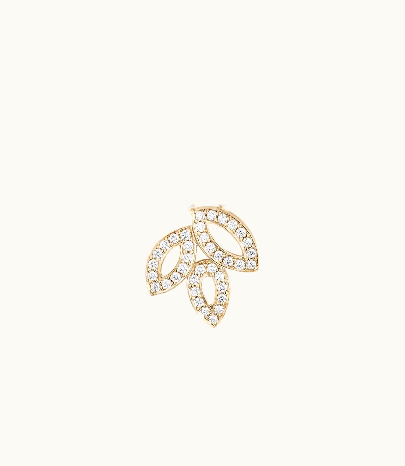 Harry Winston Harry Winston Lily Cluster Small Yellow Gold Diamond Pendant