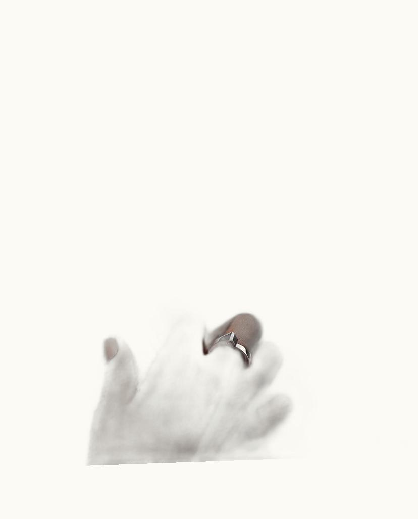 Hermès Jewelry Hermes Jewelry Clou De Forge Ring, Small Model UZ0179329