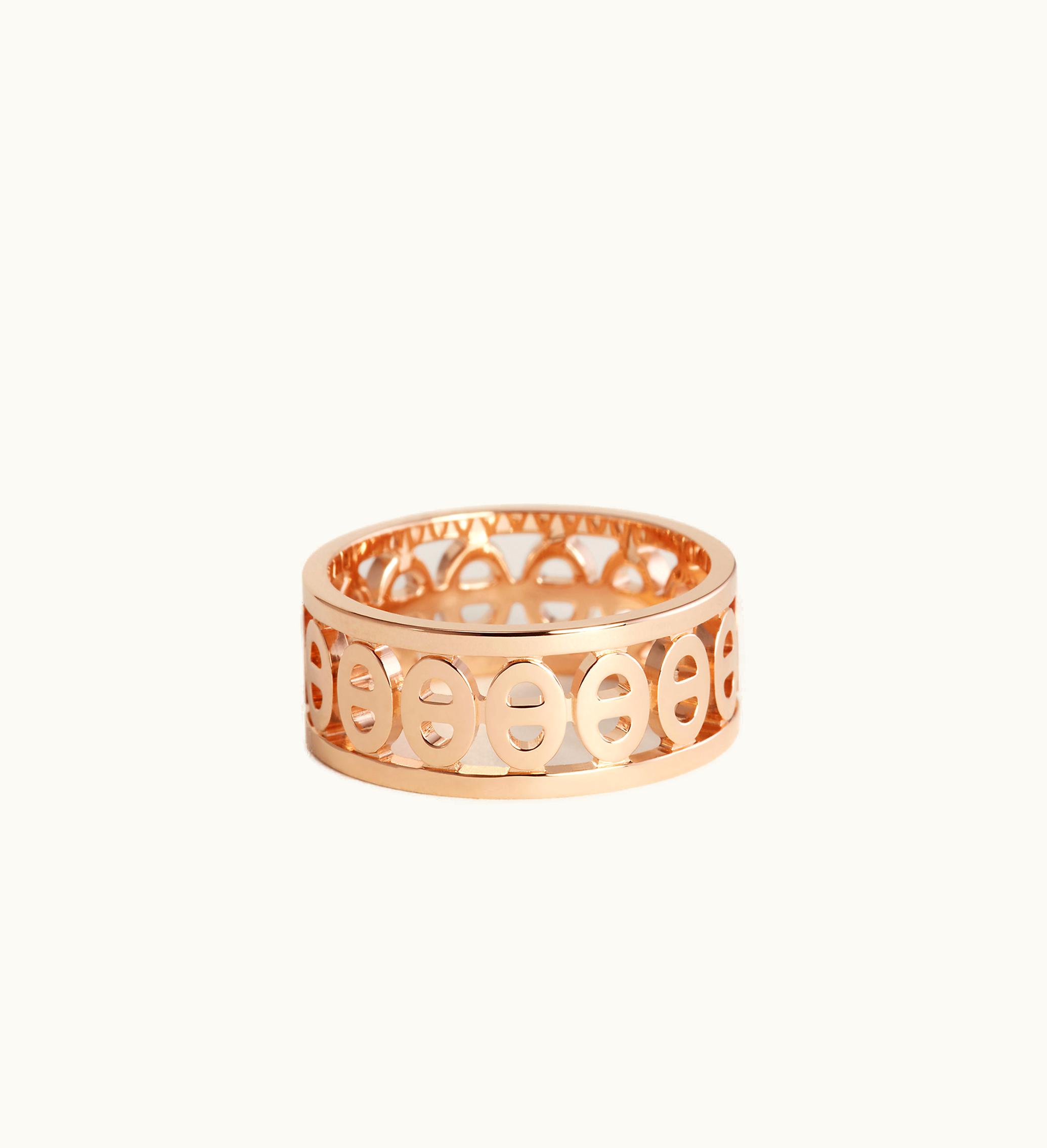Hermès Jewelry Hermes Jewelry Chaine D'Ancre Divine Ring, Small Model