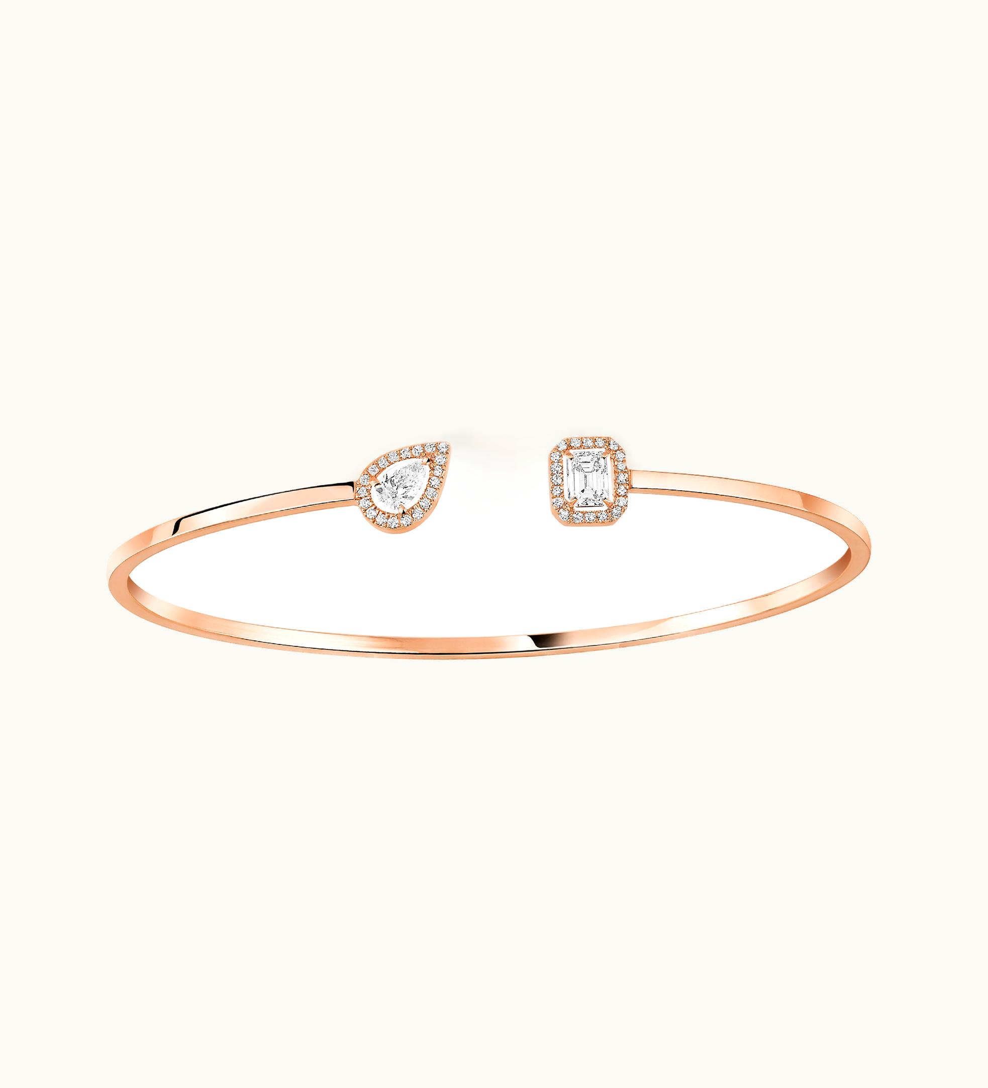 Messika Messika My Twin Toi & Moi Thin Bangle 0, 15Ct X2