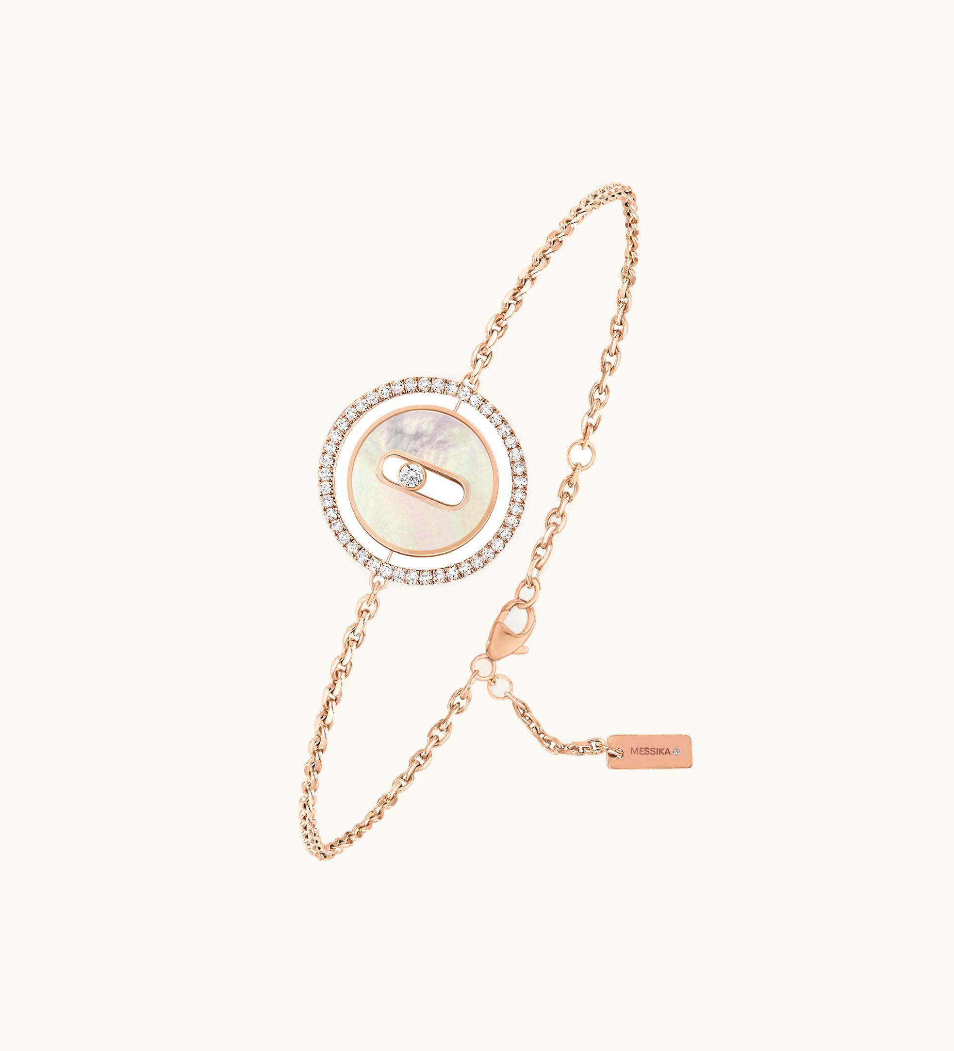 Messika Messika Lucky Move PM White Mother-Of-Pearl Bracelet