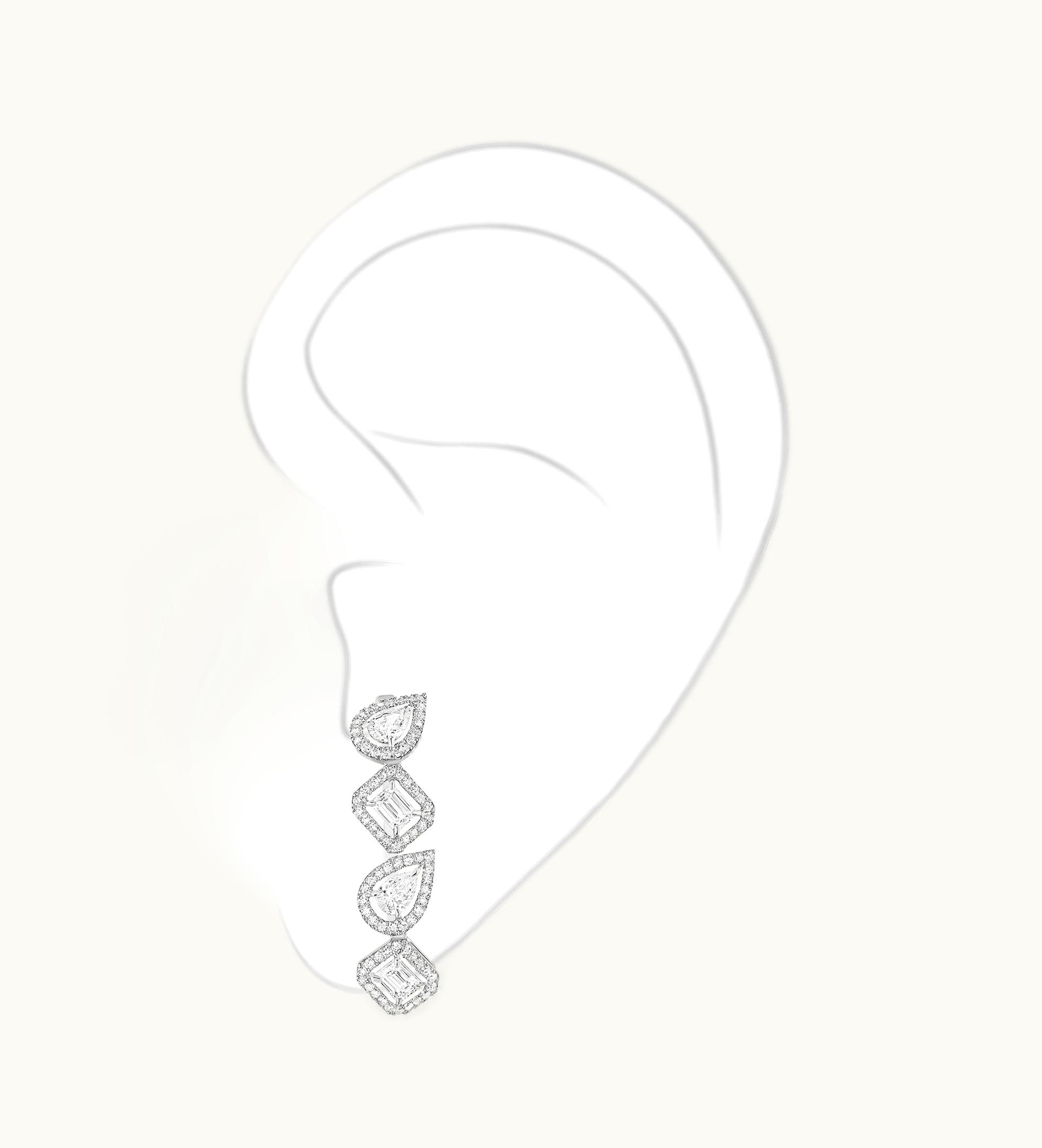 Messika Messika My Twin Mono Clip Earlobe 4X0.10Ct