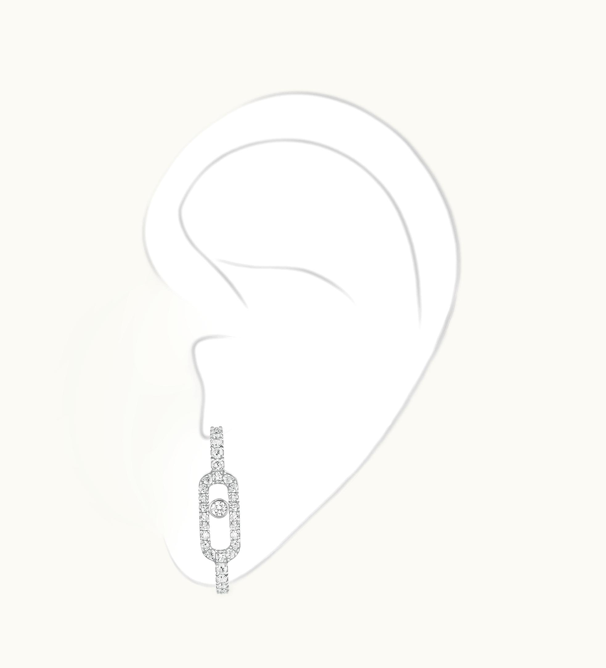 Messika Messika Move Uno Pavé Mono Earring