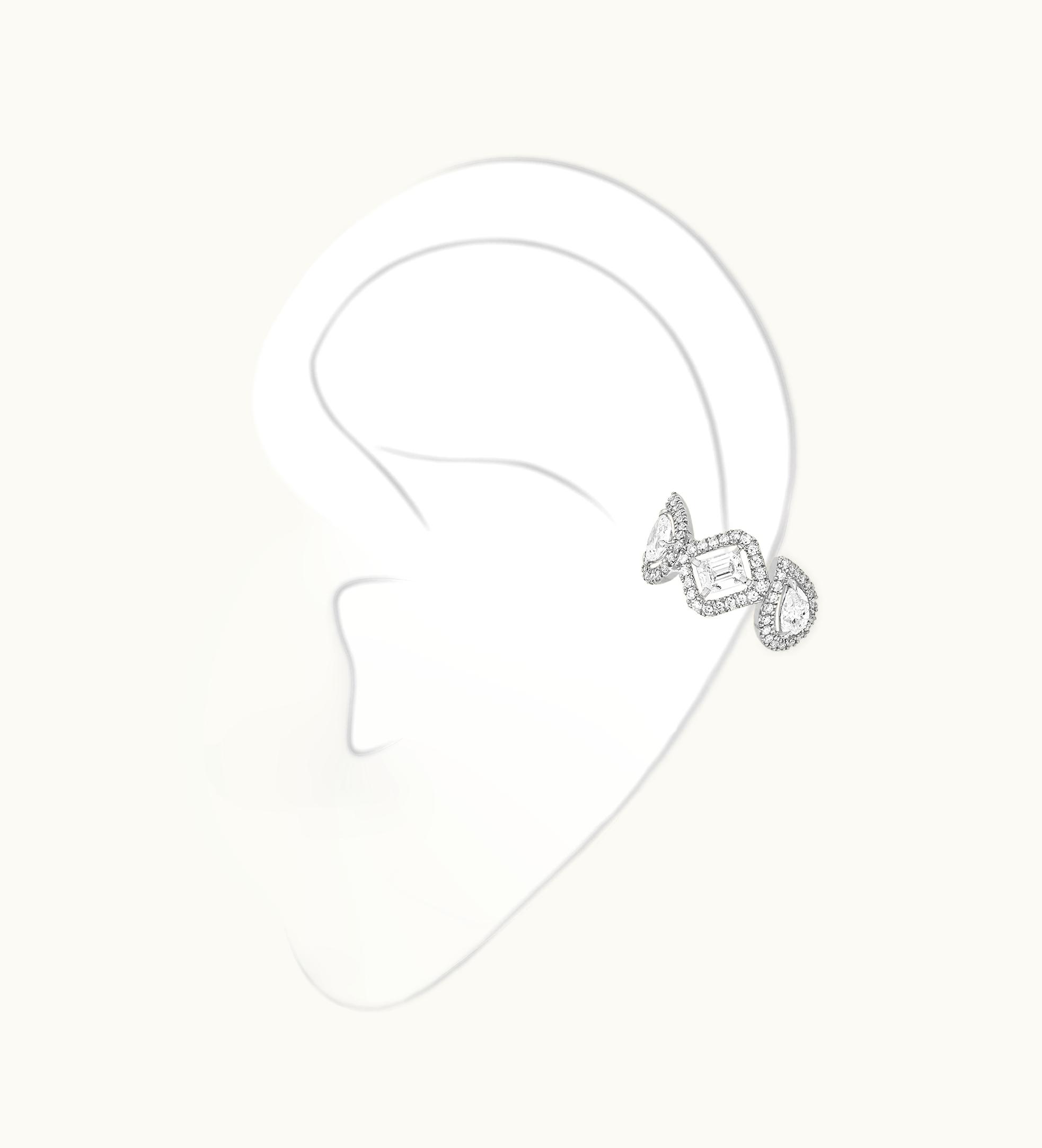 Messika Messika My Twin Mono Earring Middle 4X0.10Ct