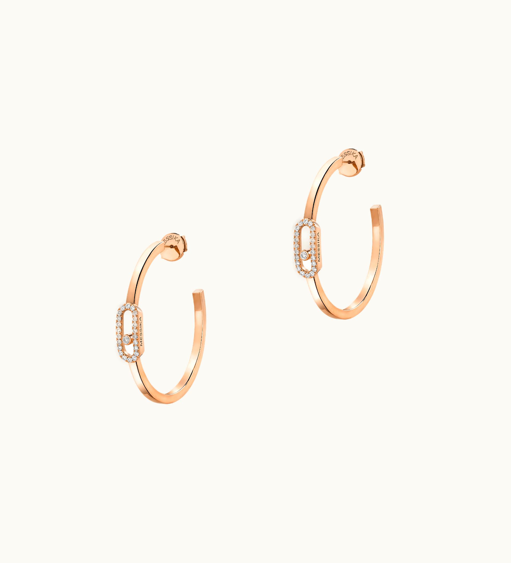 Messika Messika Move Uno Small Hoop Earrings