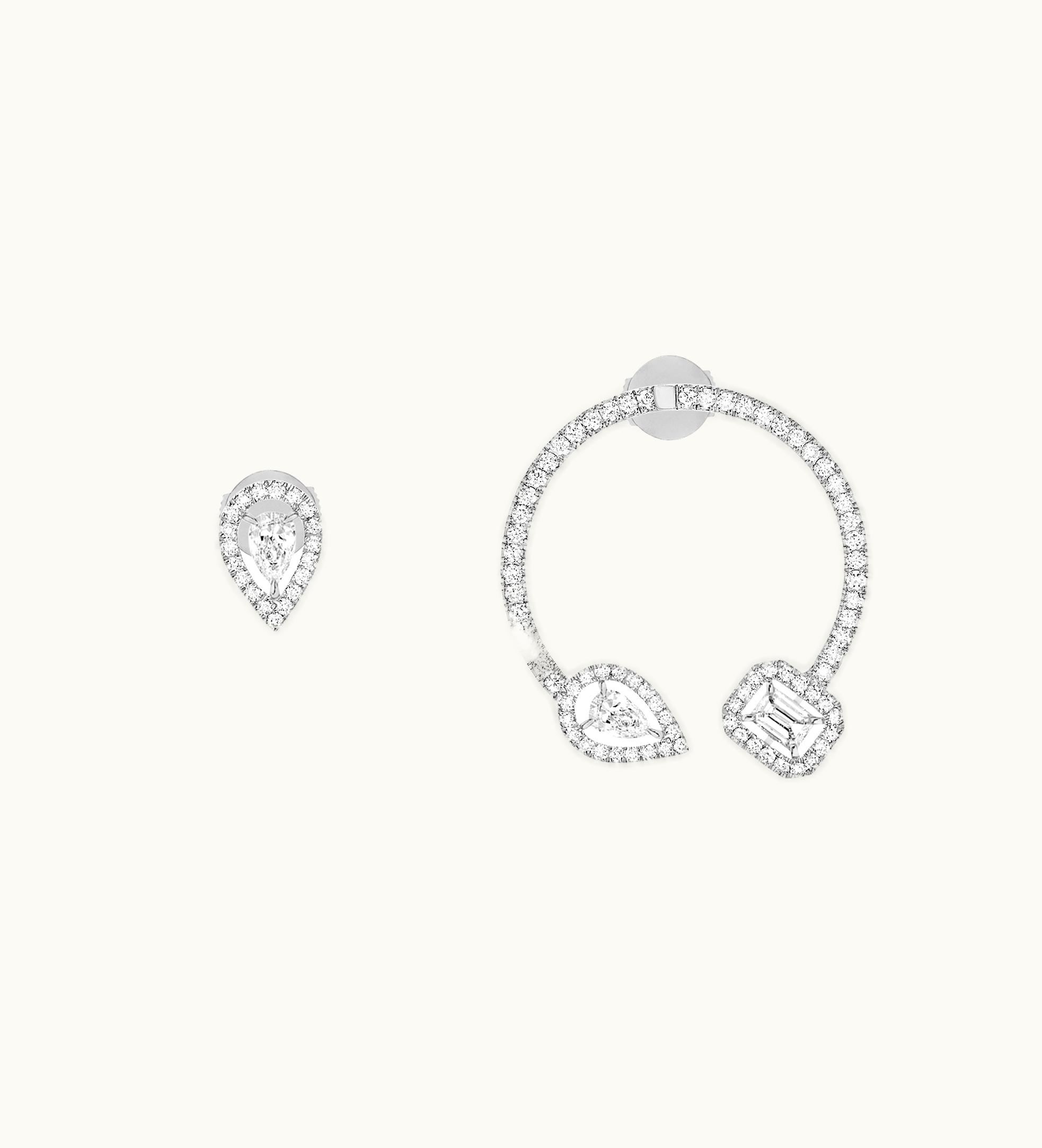 Messika Messika My Twin Mono Hoop 0, 15Ct X3 UZ0179579