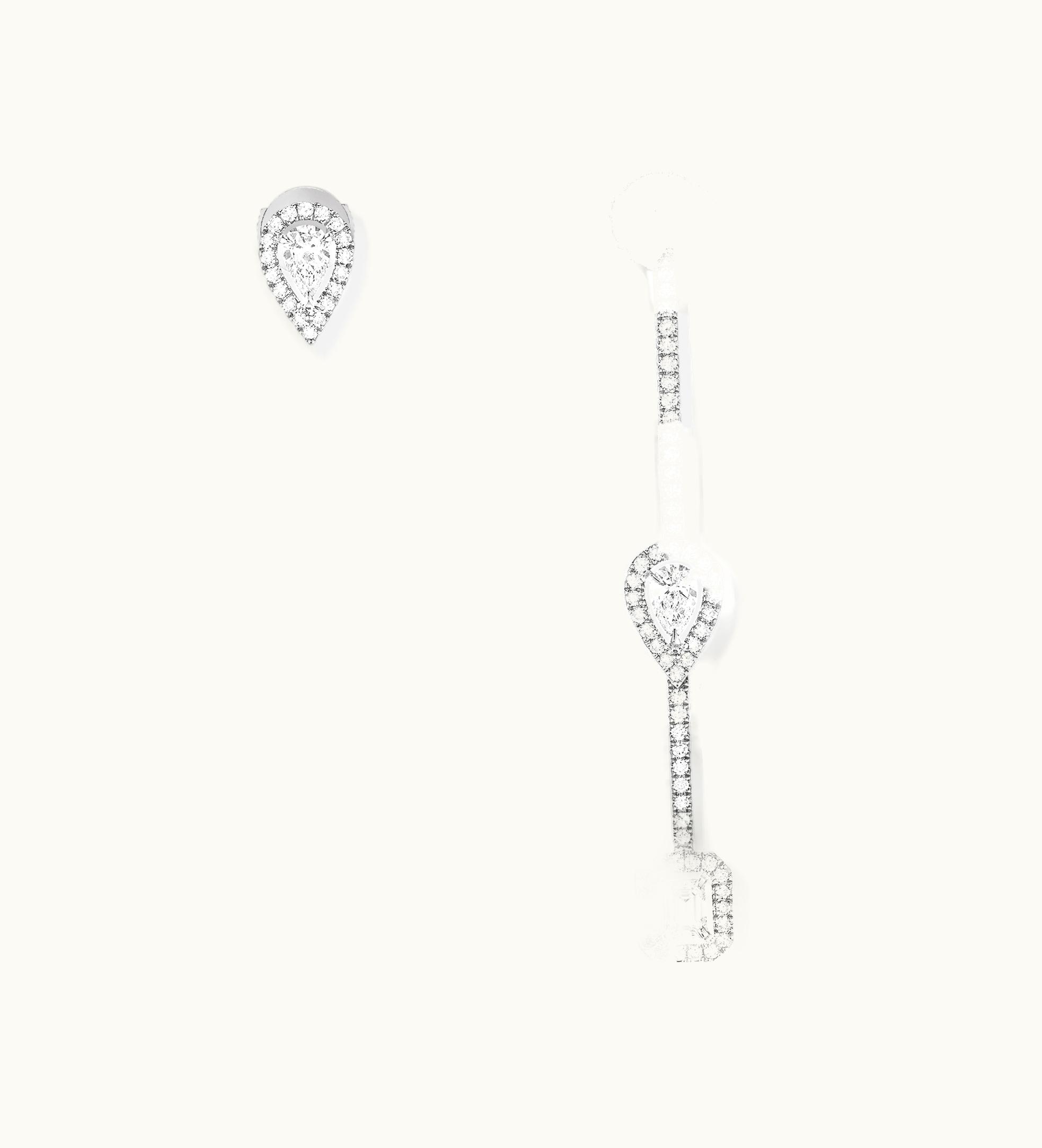 Messika Messika My Twin Hook And Stud Earrings 3X010Ct
