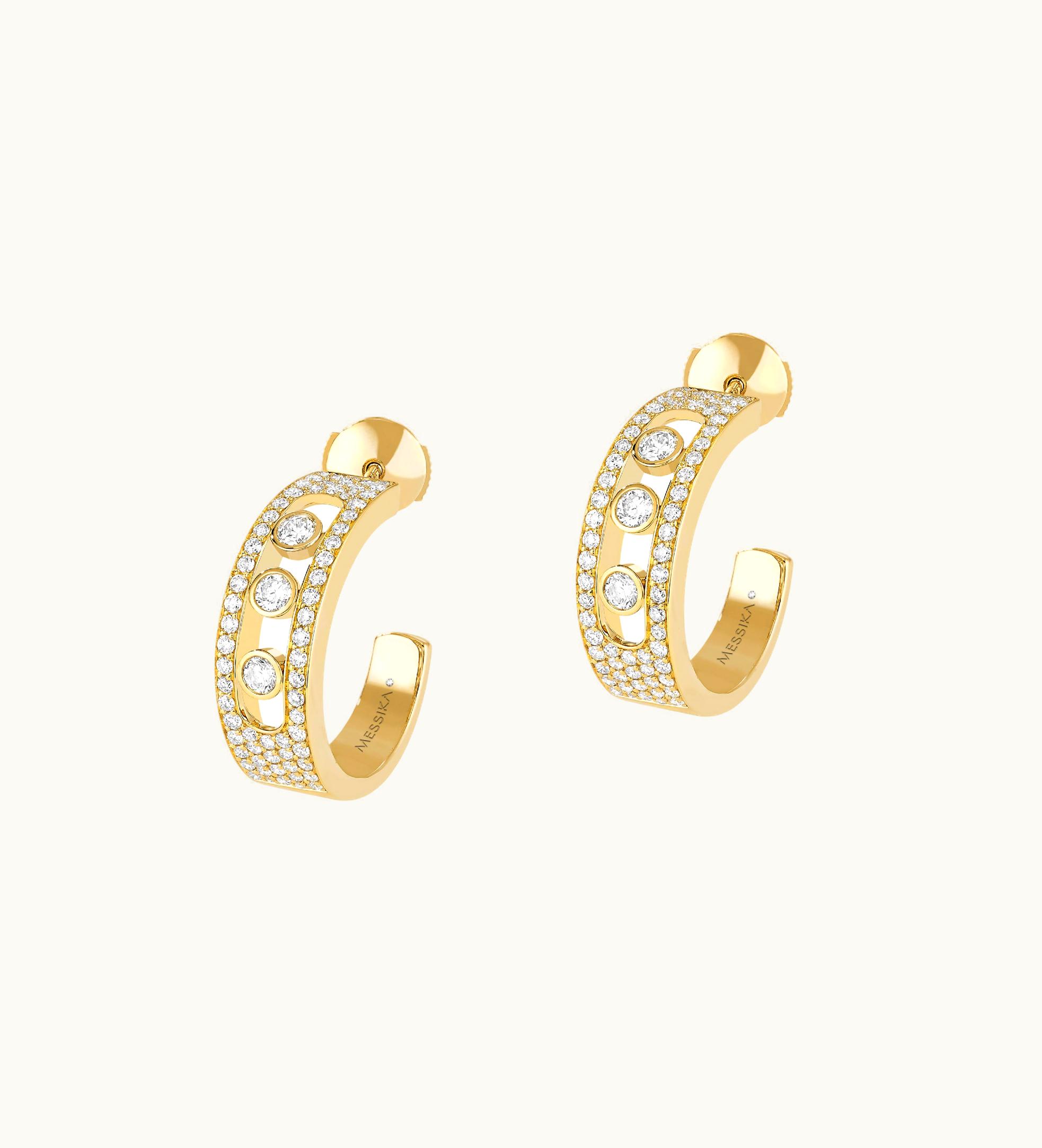 Messika Messika Move Joaillerie Pavé Hoop