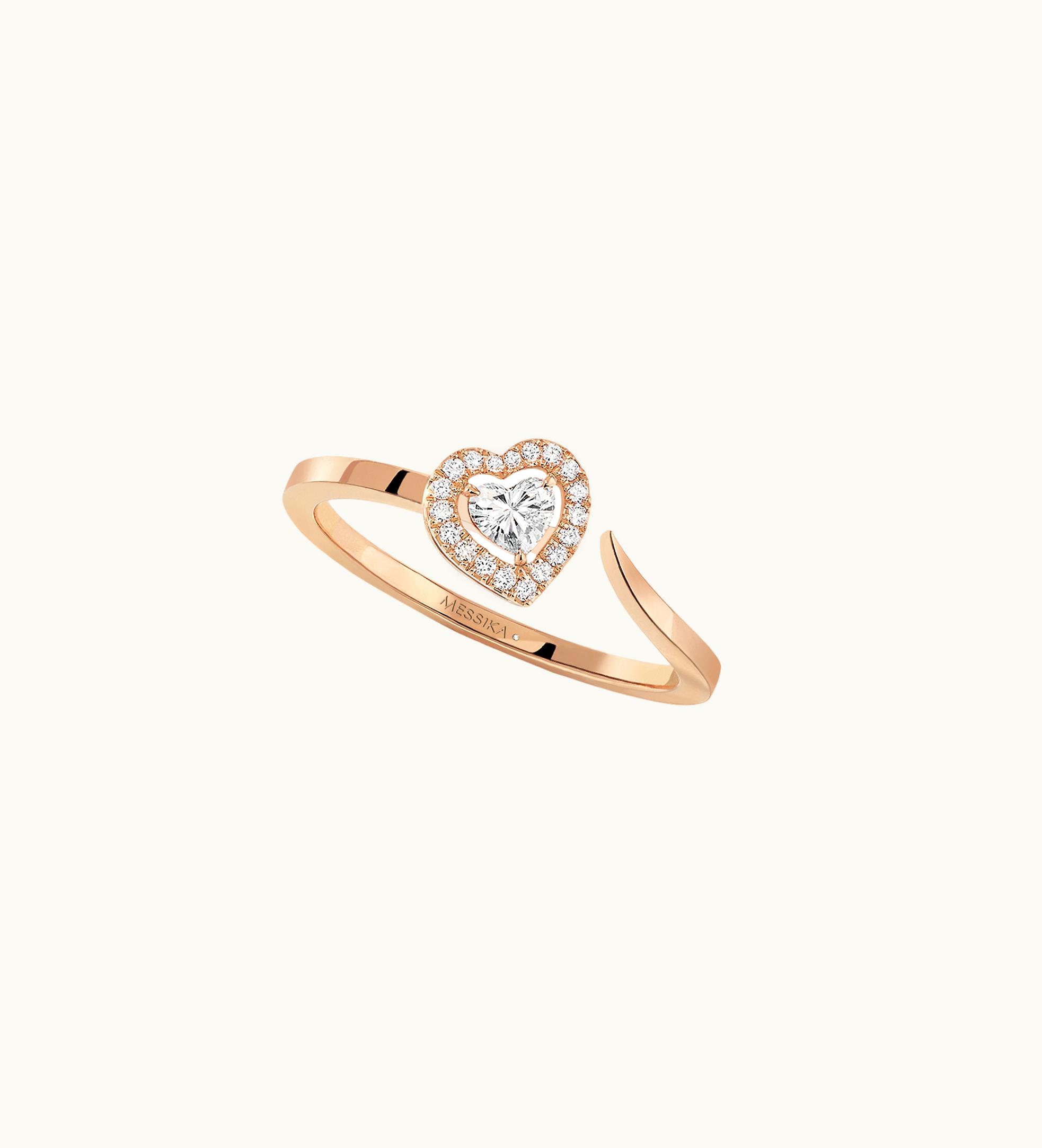 Messika Messika Joy Coeur 0.15-Carat Diamond Ring