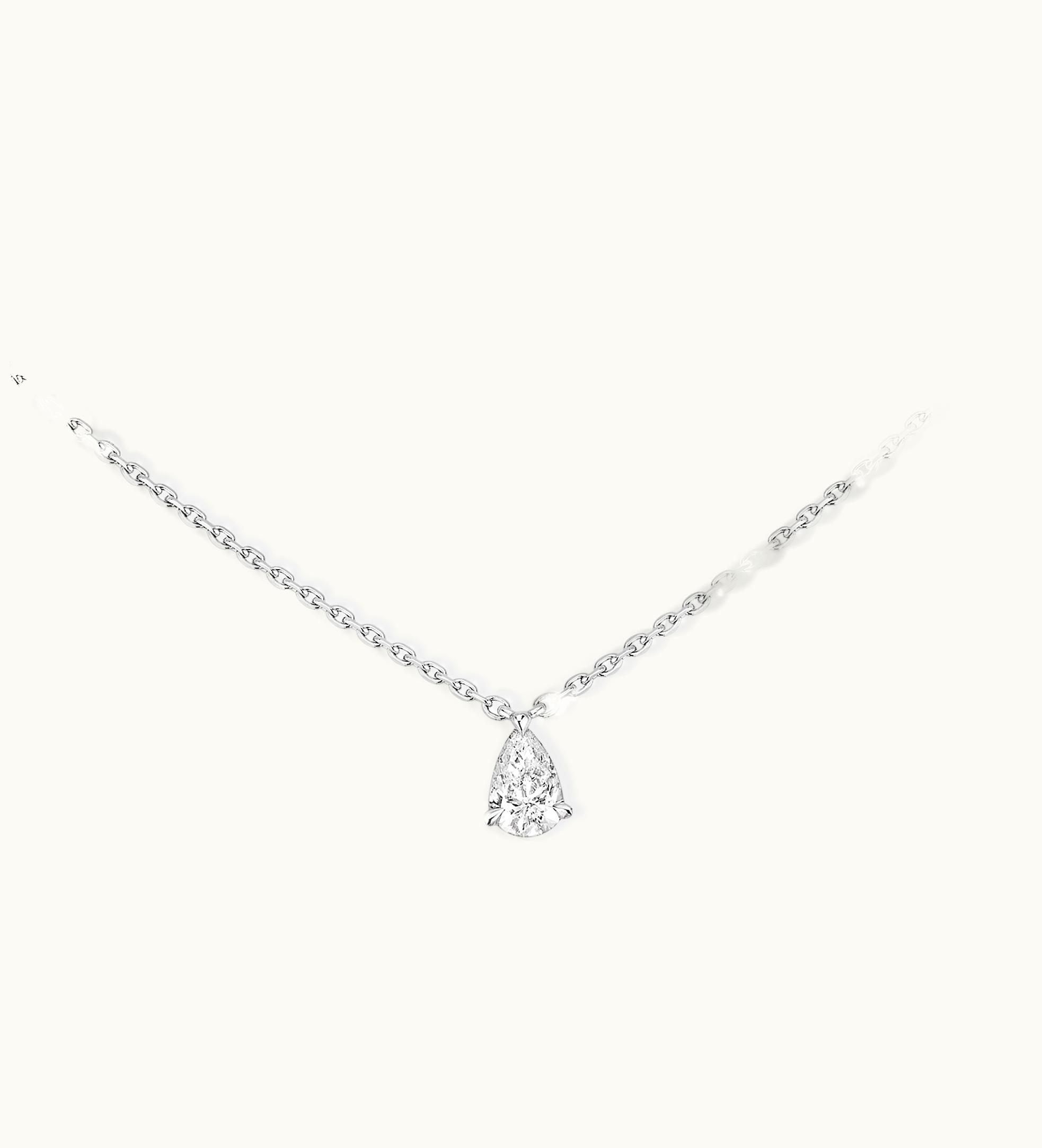 Messika Messika Solitaire Pear Cut