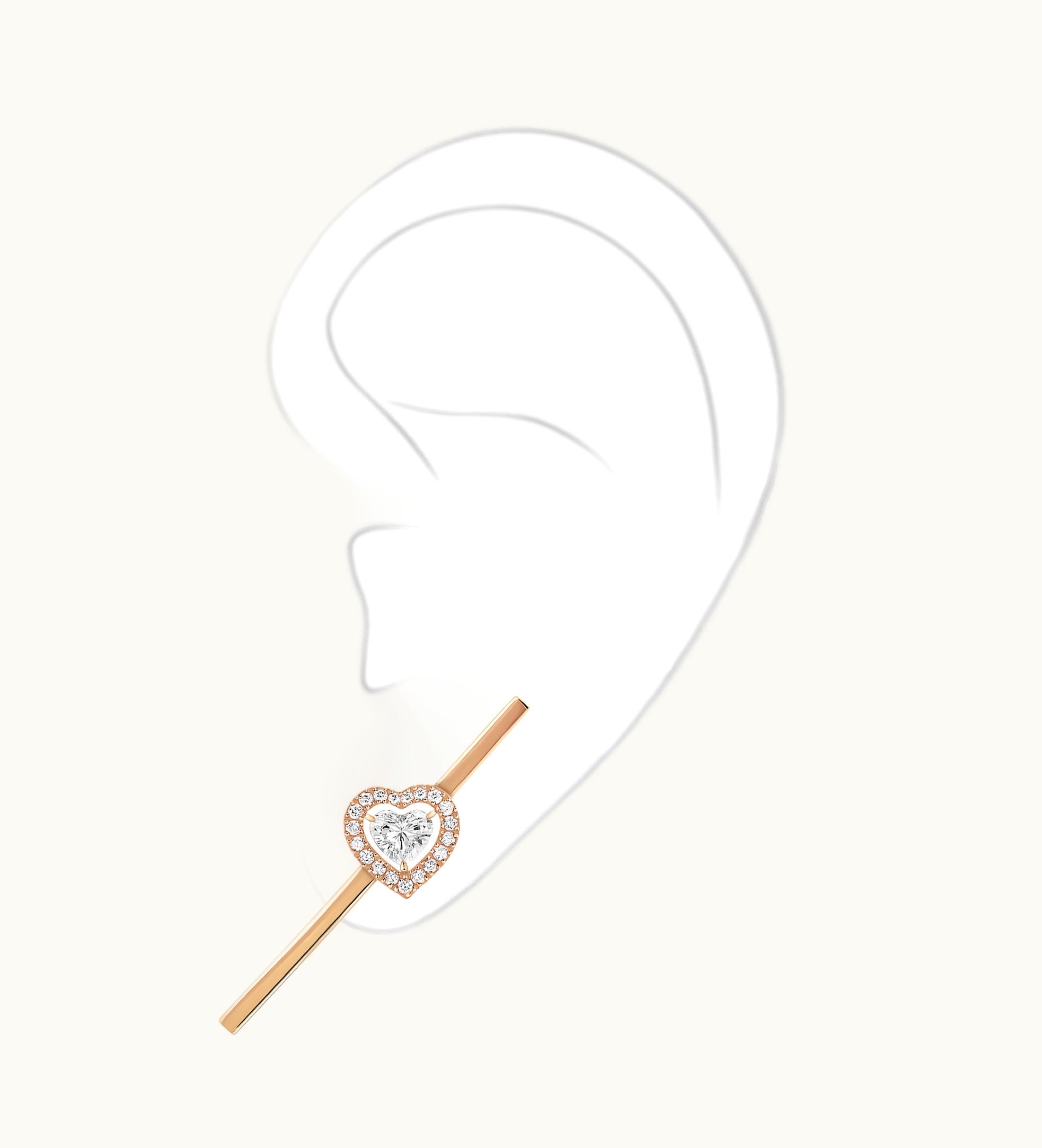 Messika Messika Joy C‚ÂàìUr 0.15-Carat Single Diamond Earring UZ0179679