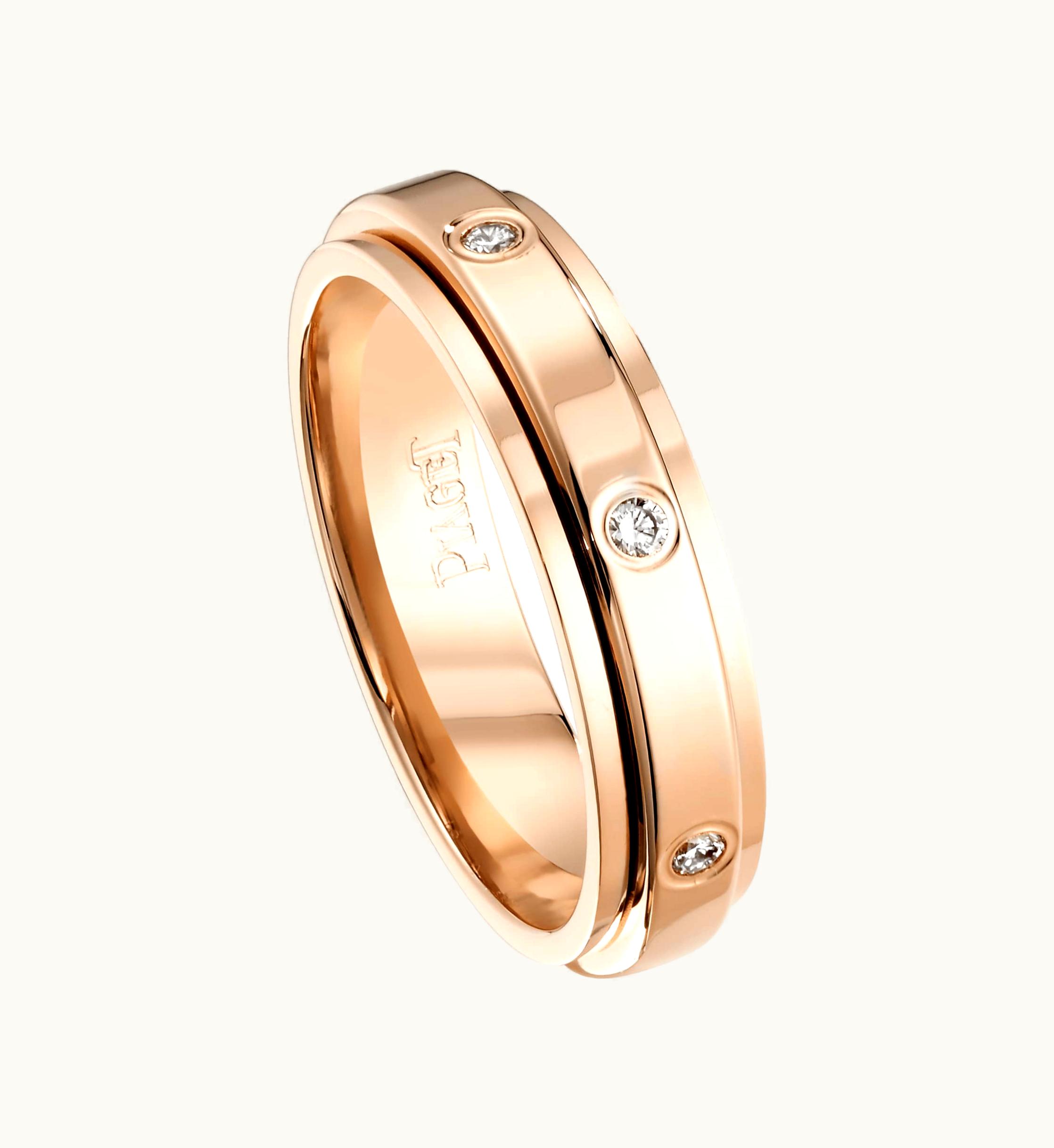 Piaget Piaget Possession Ring Rose Gold,Gold Diamond, 5.9 g G34PC200