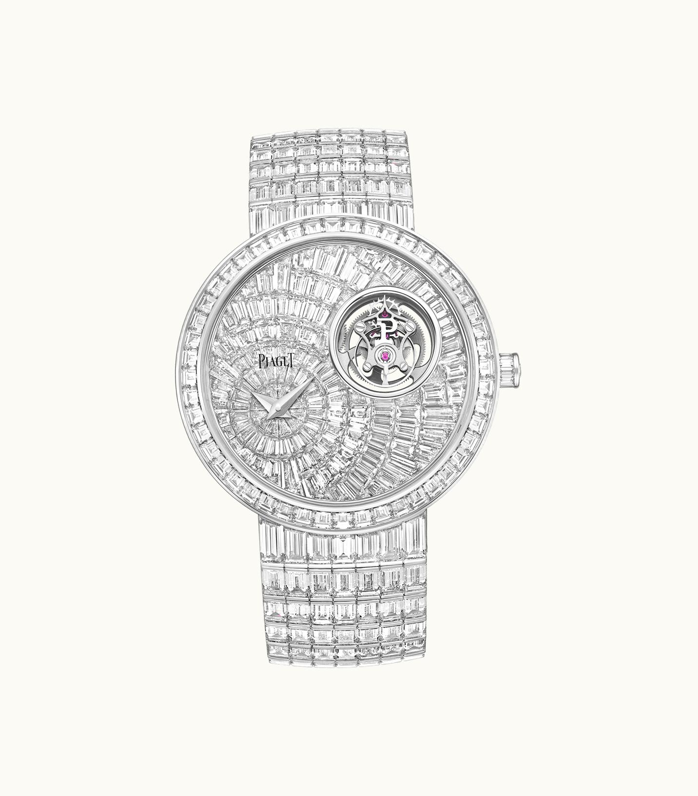 Piaget Piaget Altiplano Tourbillon High Jewellery Watch White Gold,Gold Diamond, 183 g