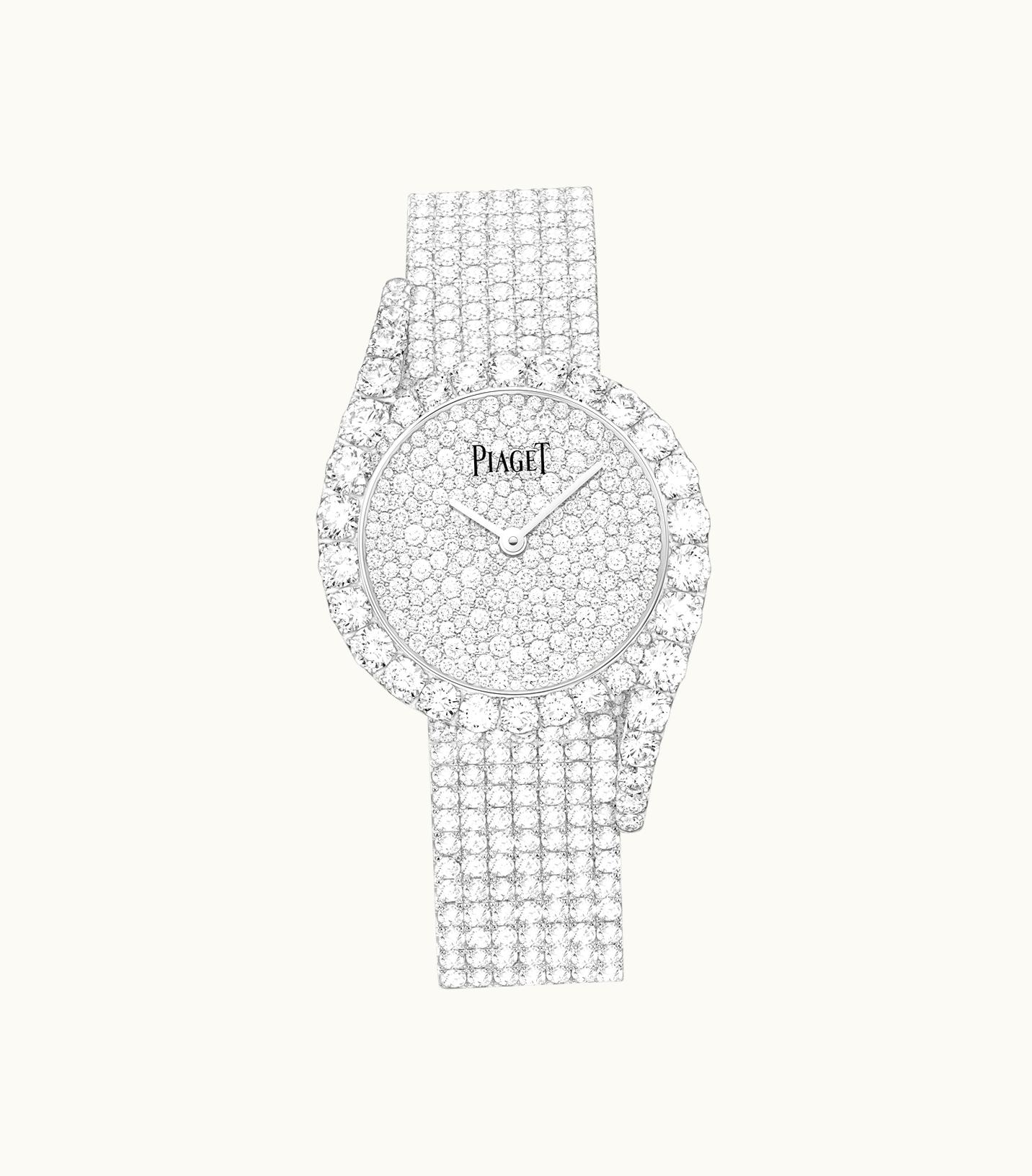Piaget Piaget Limelight Gala High Jewellery Watch White Gold,Gold Diamond,Sapphires, 114.15 g