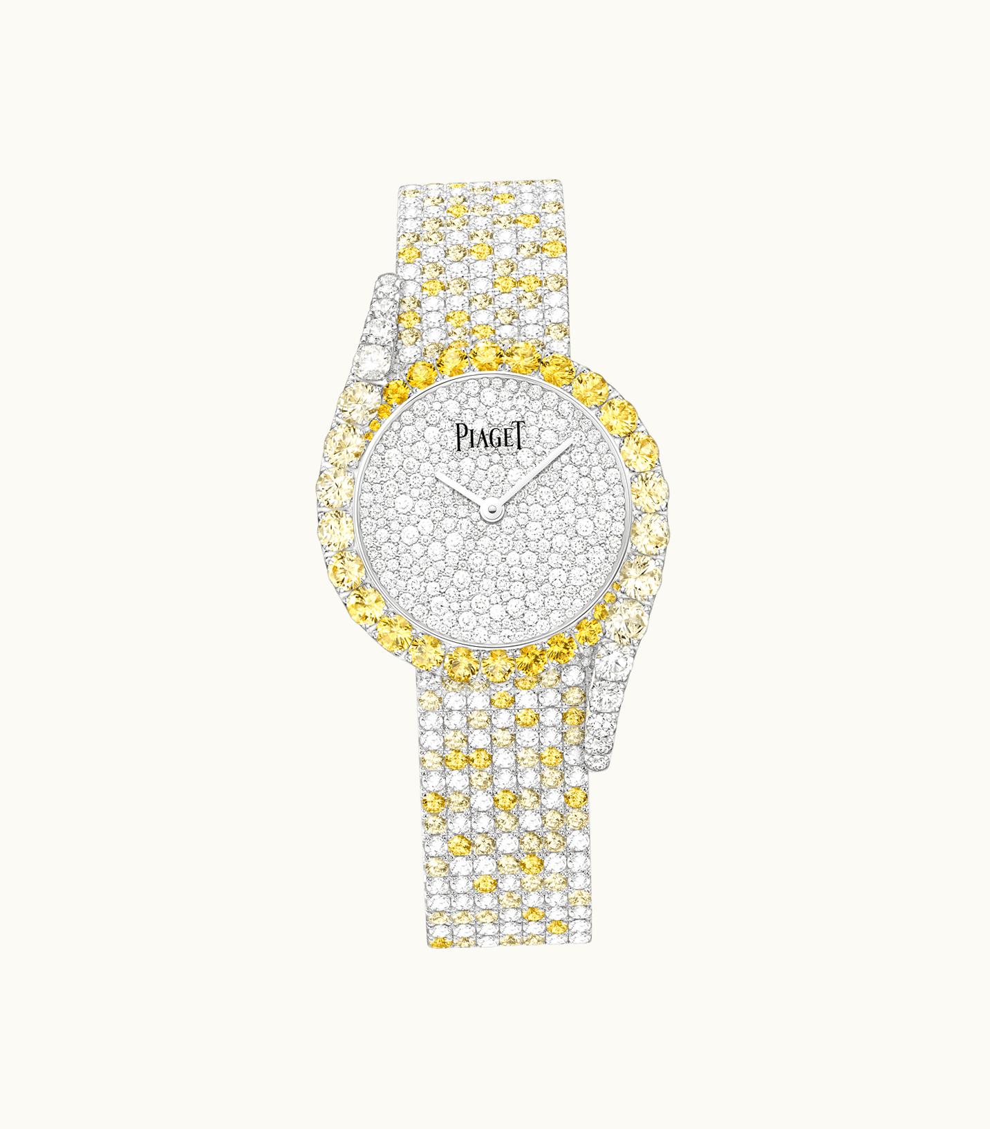 Piaget Piaget Limelight Gala High Jewellery Watch White Gold,Gold Diamond,Sapphires, 113.7 g