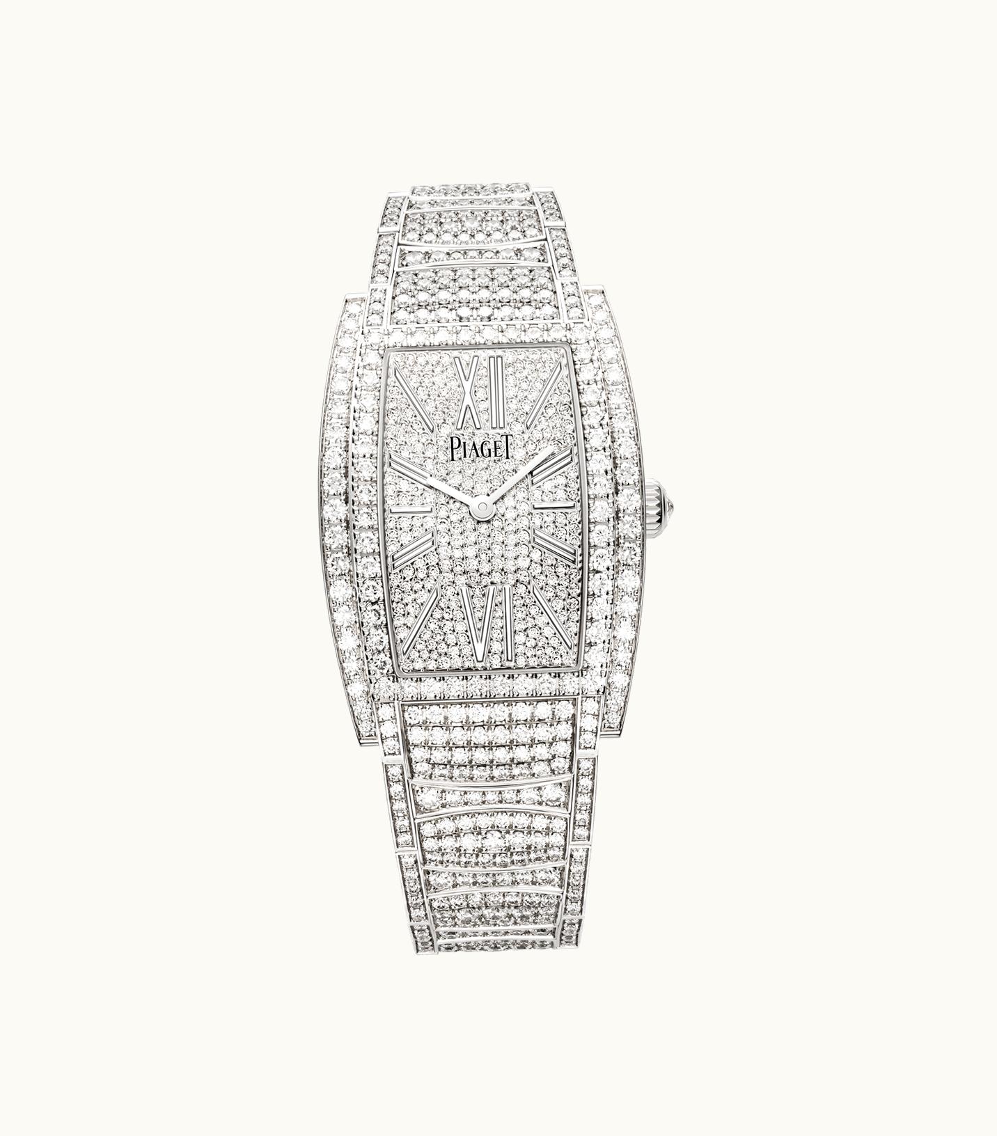 Piaget Piaget Limelight Tonneau High Jewellery Watch White Gold, Diamond, 127.5 g